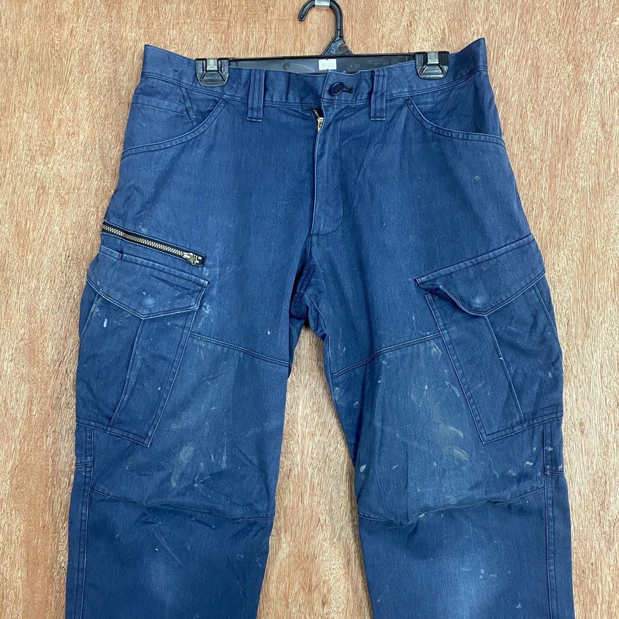 Faded Glory Burtle Multipocket distressed Tactical Cargo Pants #c765 Size US 30 / EU 46 - 2 Thumbnail