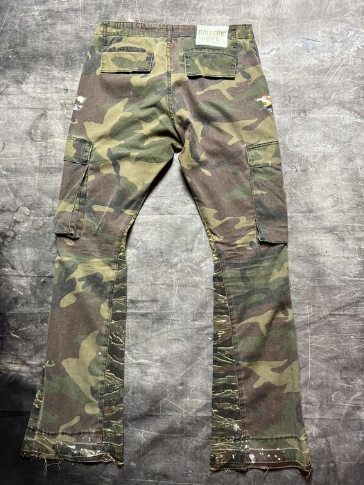 Gallery Dept. GALLERY DEPT Camo Flare Cargo Pants | Grailed