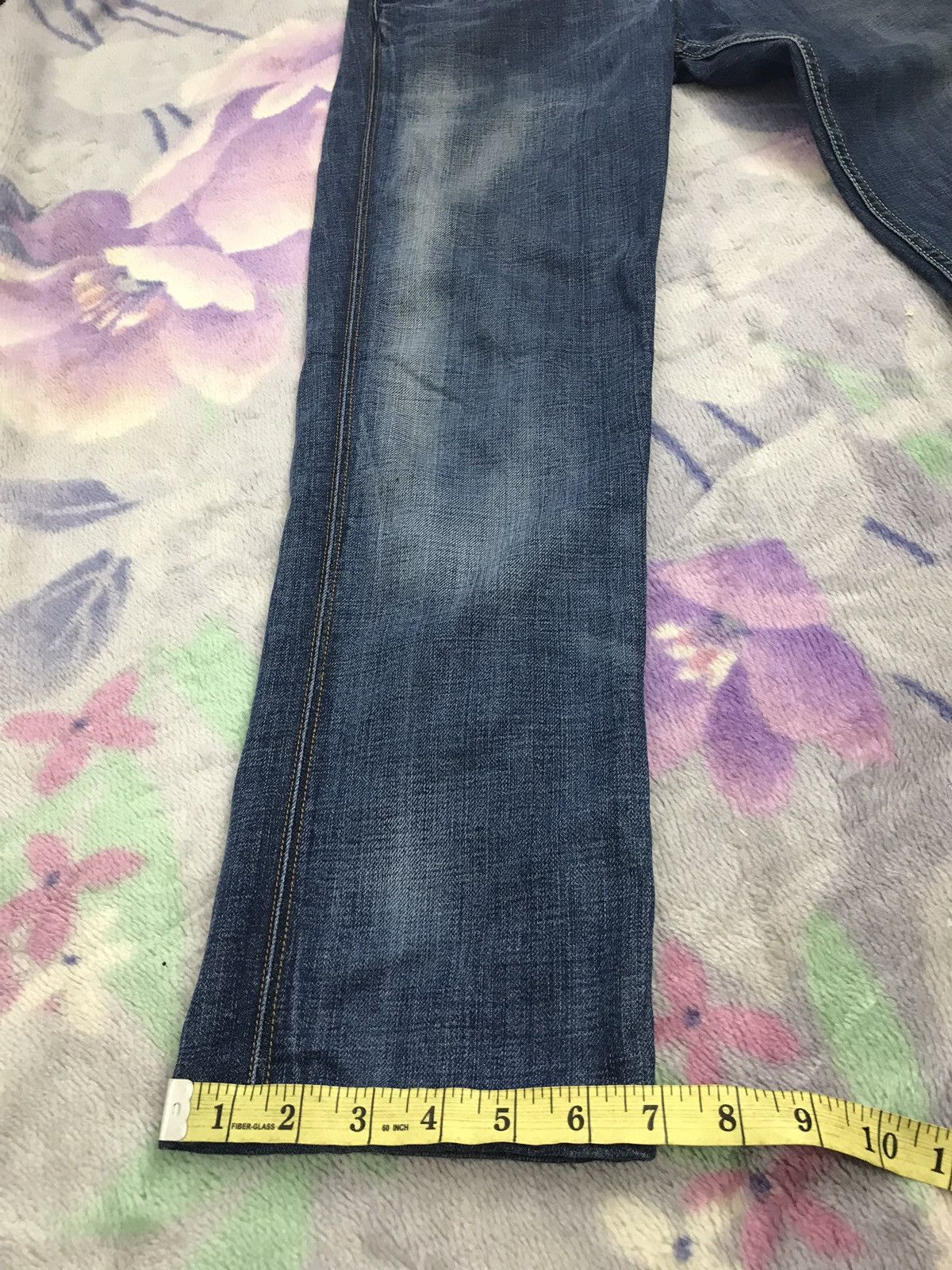 Levi's Vintage Clothing Levis 511 Blue Denim Jeans Mexico Distressed Slim Fits Size US 31 - 14 Thumbnail