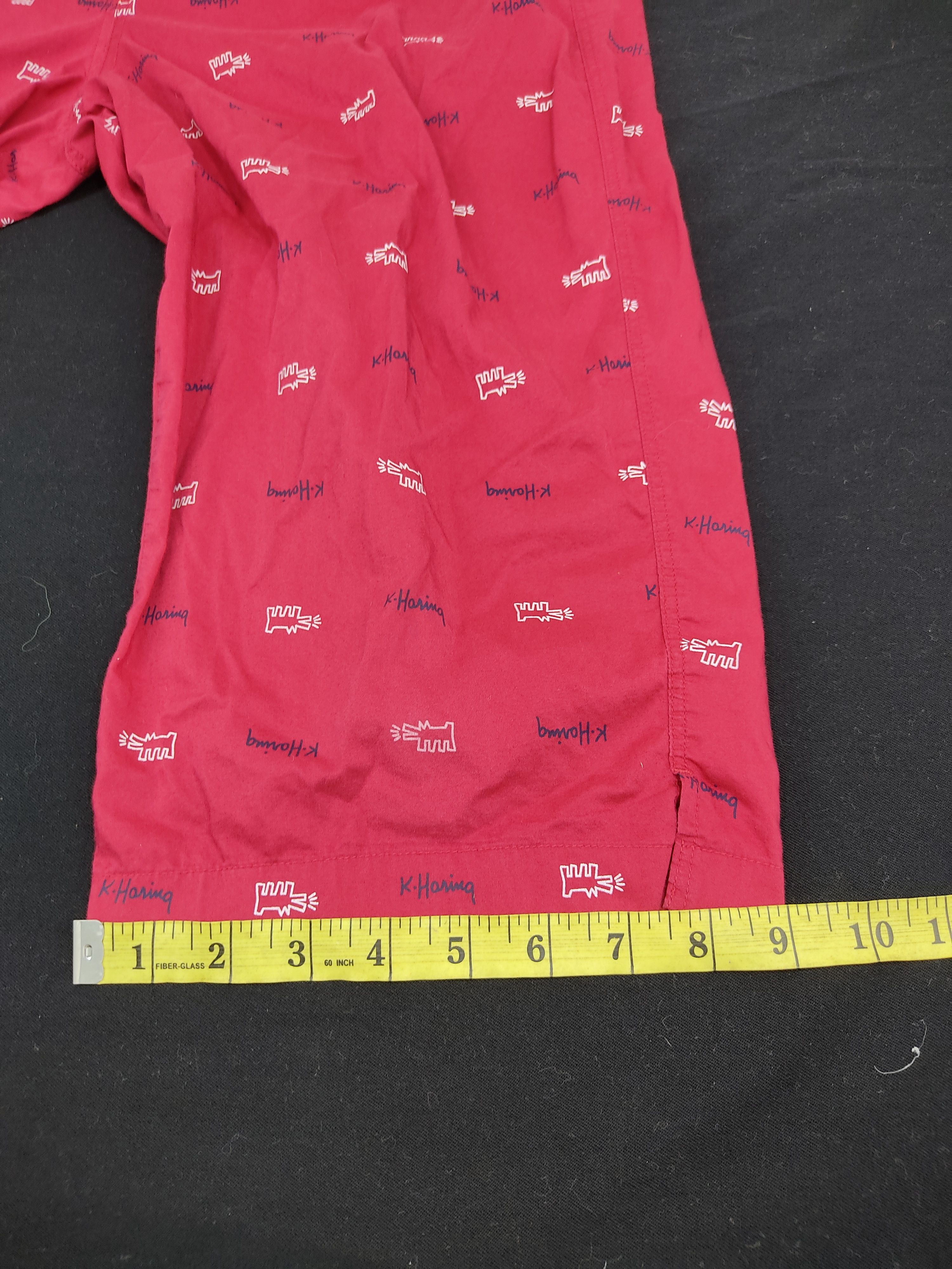 Designer Keith Haring All Over Printed Short Pant Stretchable Size US 30 / EU 46 - 8 Thumbnail
