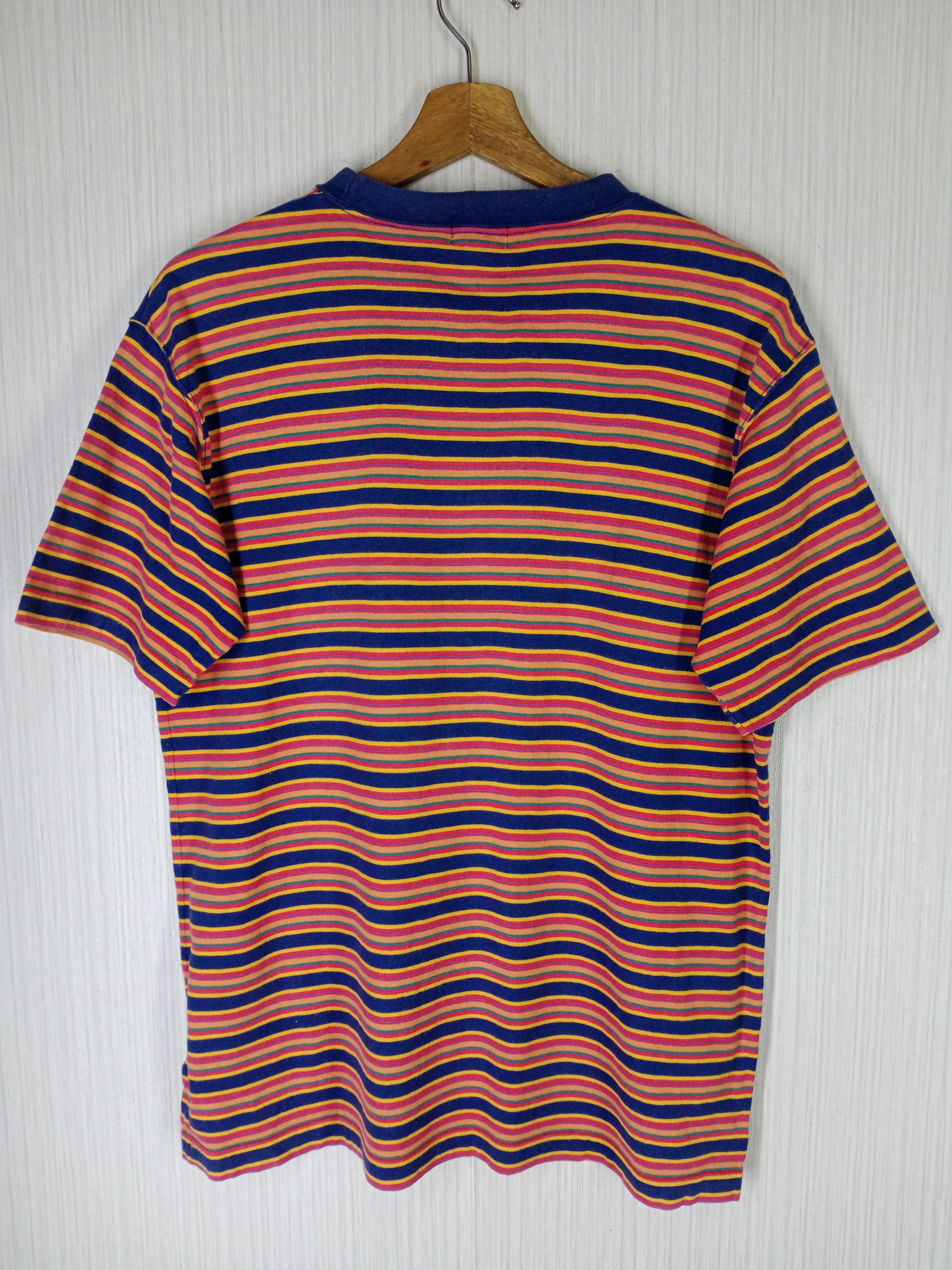 Beams Plus Rare Vintage Beams Striped Tshirt Size US L / EU 52-54 / 3 - 6 Thumbnail