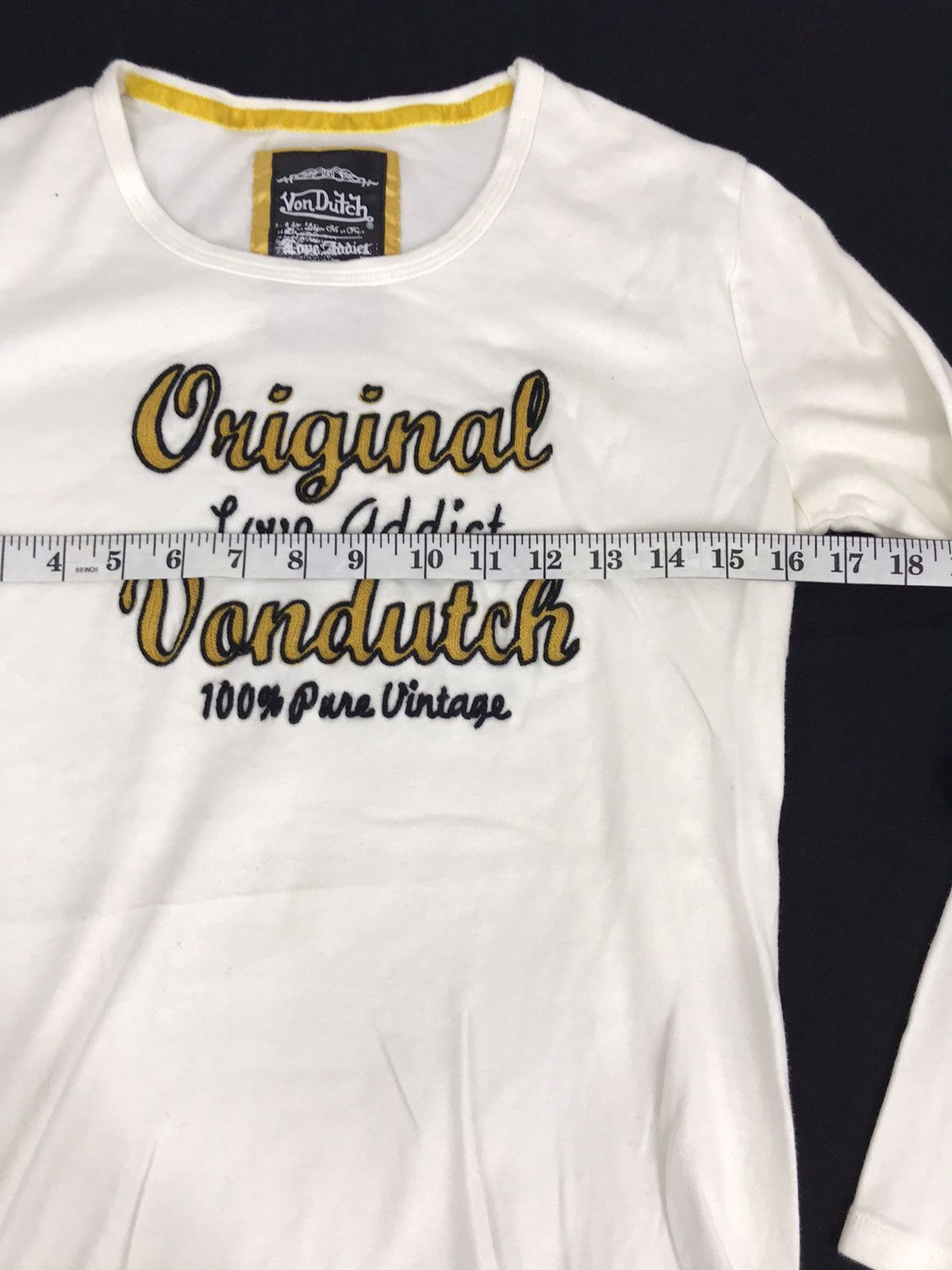 Other Von Dutch Original Love Addict Spell Out Nice Design Size S / US 4 / IT 40 - 6 Thumbnail