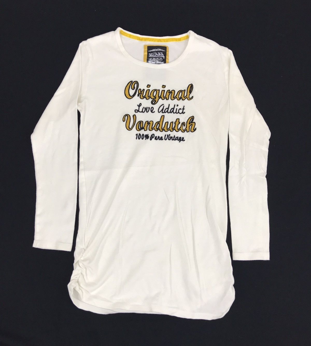 Other Von Dutch Original Love Addict Spell Out Nice Design Size S / US 4 / IT 40 - 1 Thumbnail