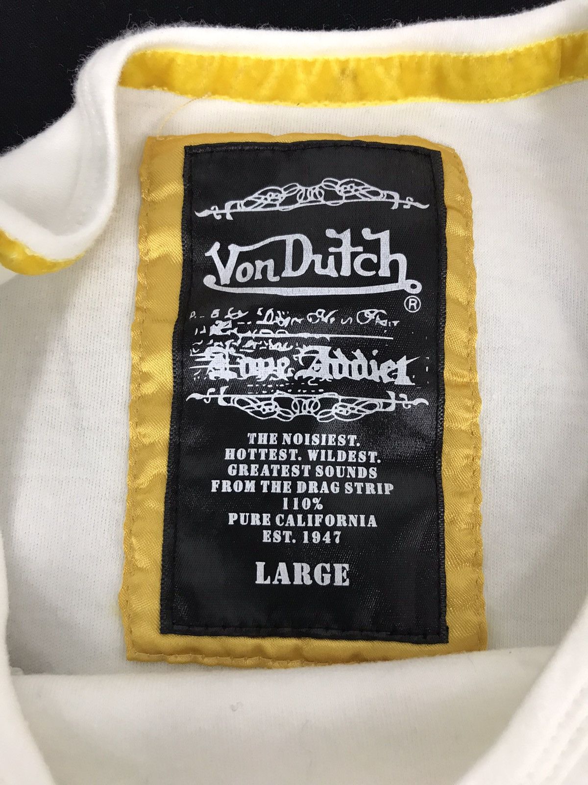 Other Von Dutch Original Love Addict Spell Out Nice Design Size S / US 4 / IT 40 - 3 Thumbnail