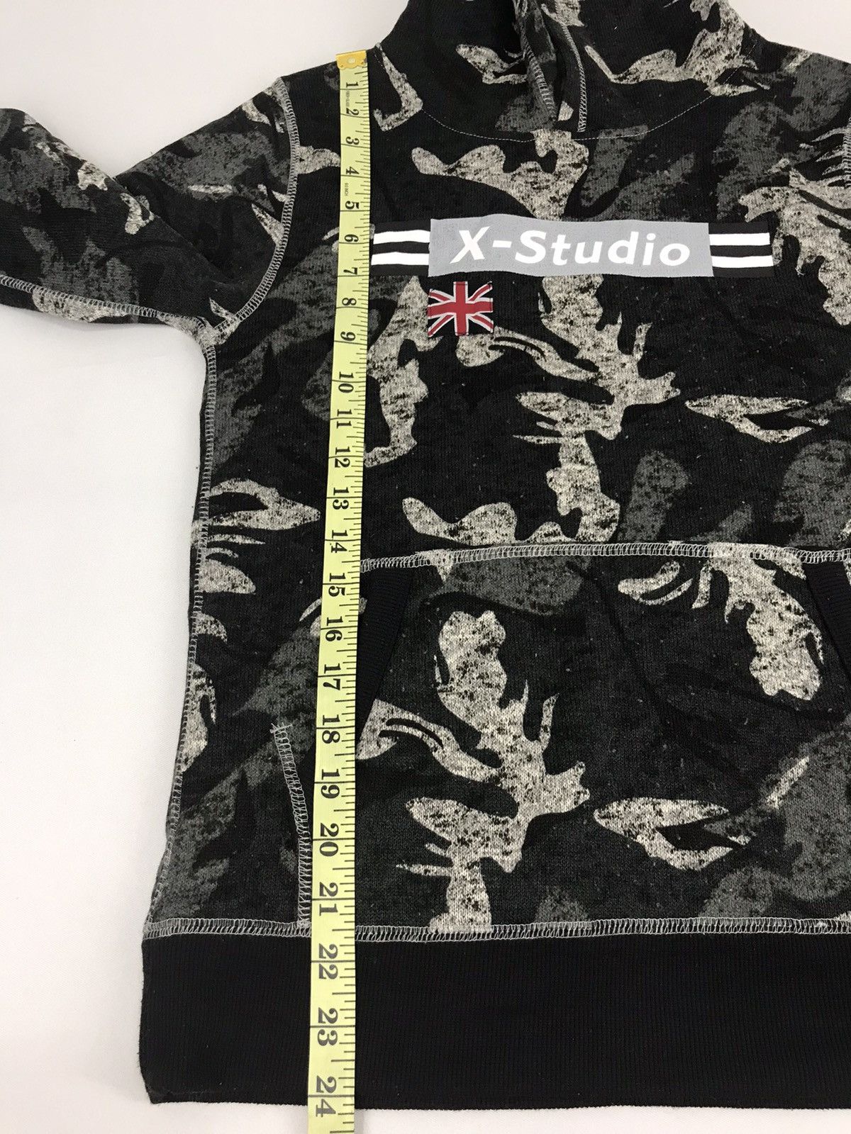 Japanese Brand Ba-tsu Studio X-Studio Sweatshirt Jacket Camo Unisex Size US S / EU 44-46 / 1 - 7 Thumbnail