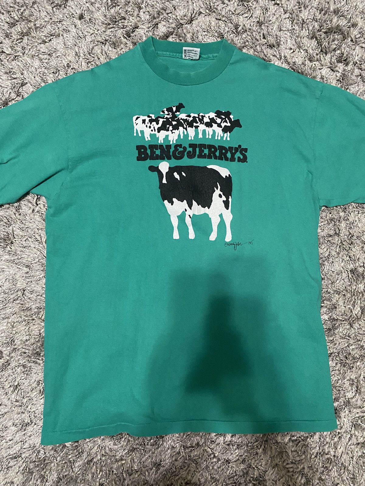 Vintage Vintage 90’s Ben and Jerry shirt | Grailed