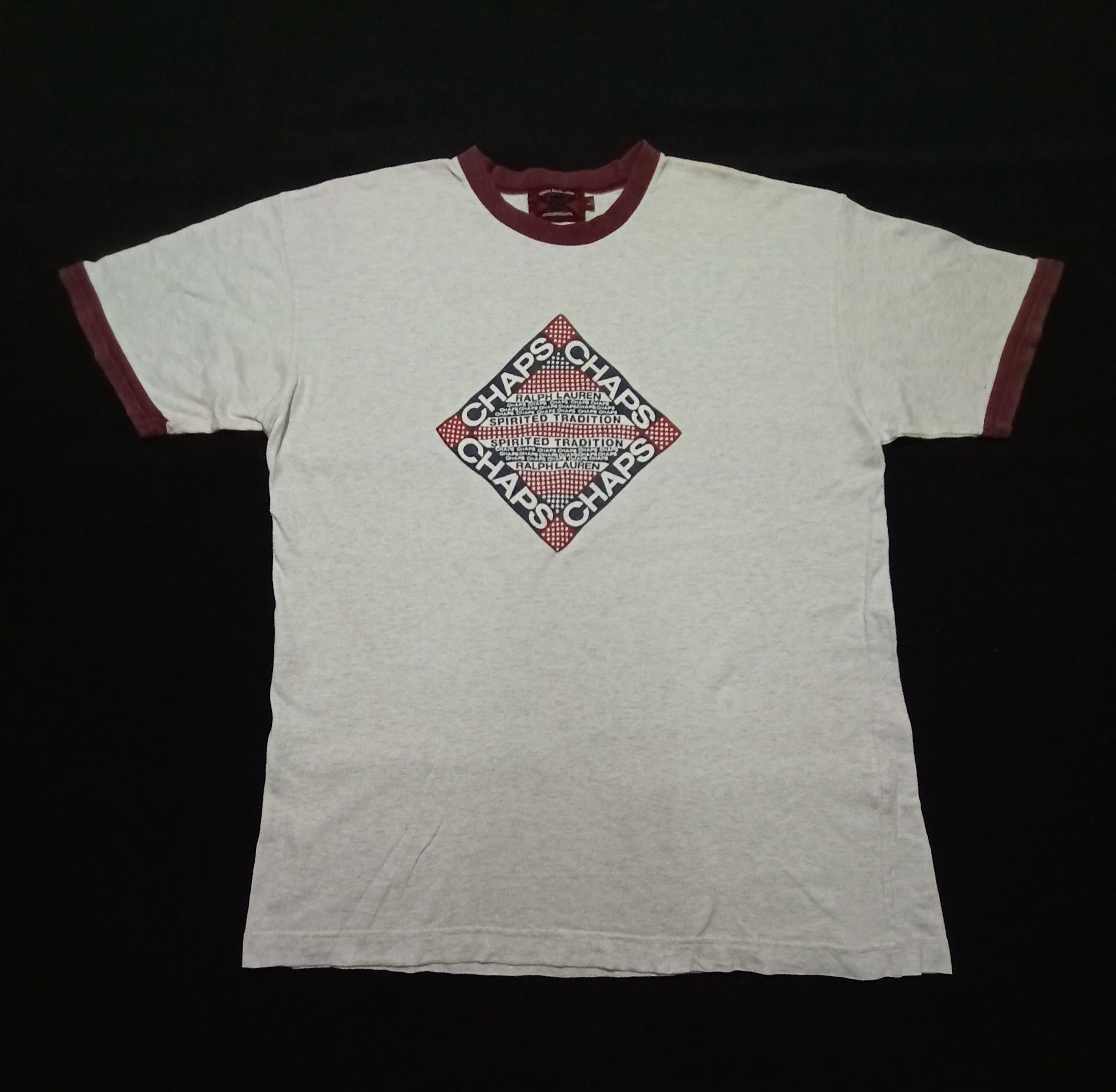 Chaps Ralph Lauren Chaps Ralph Lauren X Oxford Eights Ringer Shirt Size US L / EU 52-54 / 3 - 1 Thumbnail