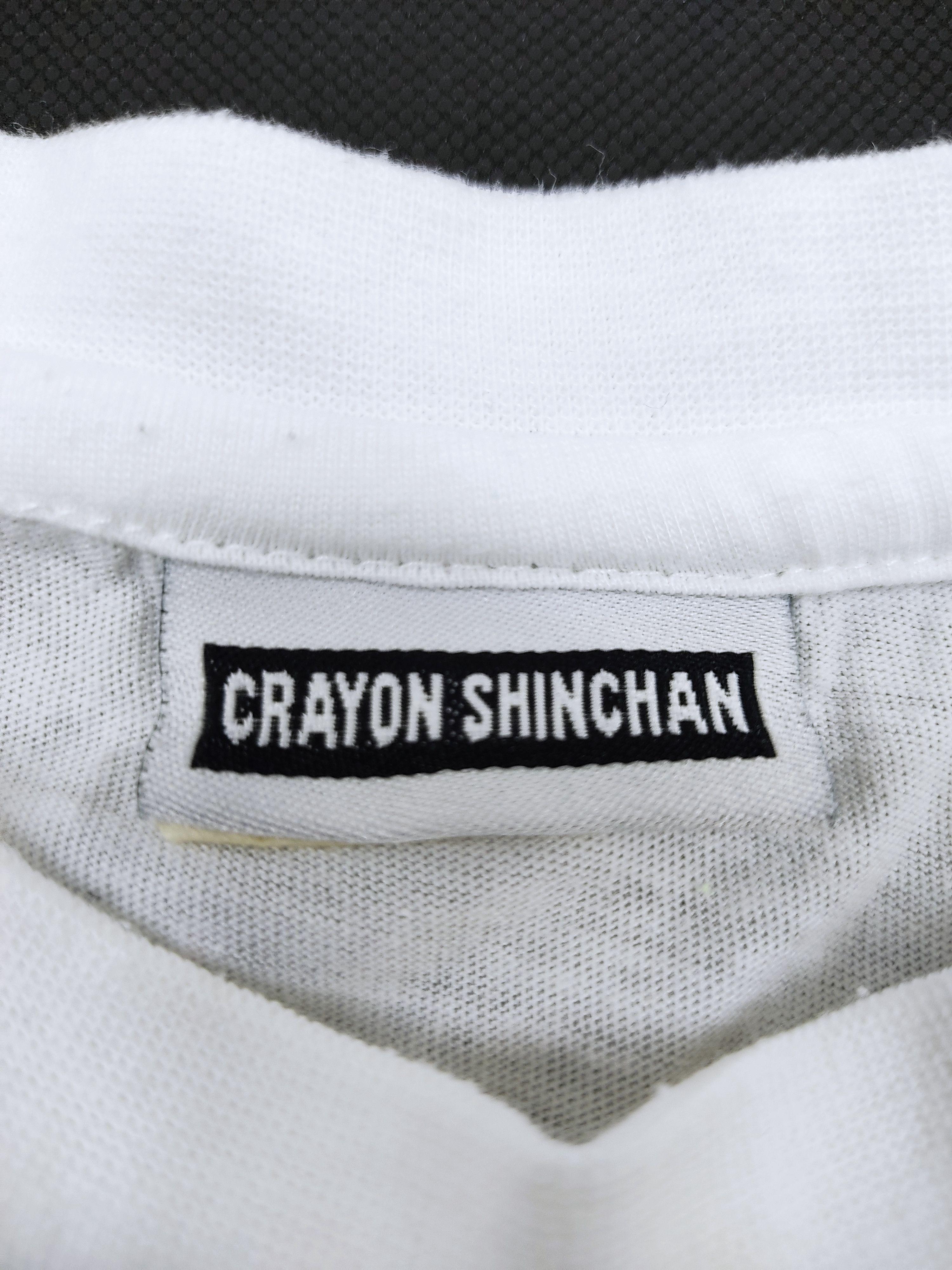 Anime Vintage Crayon Shin Chan Comic Tee Promo Funny Cartoon Size S / US 4 / IT 40 - 3 Thumbnail