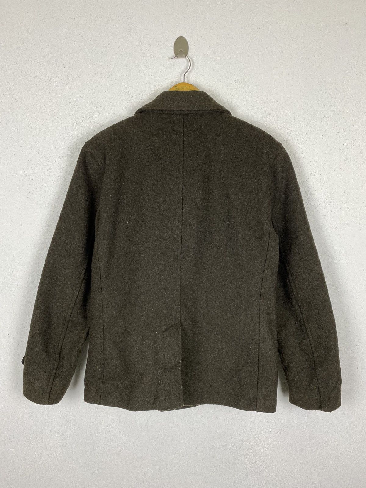 Ben Davis BEN DAVIS PEA COAT WOOL FABRIC Size US L / EU 52-54 / 3 - 3 Thumbnail