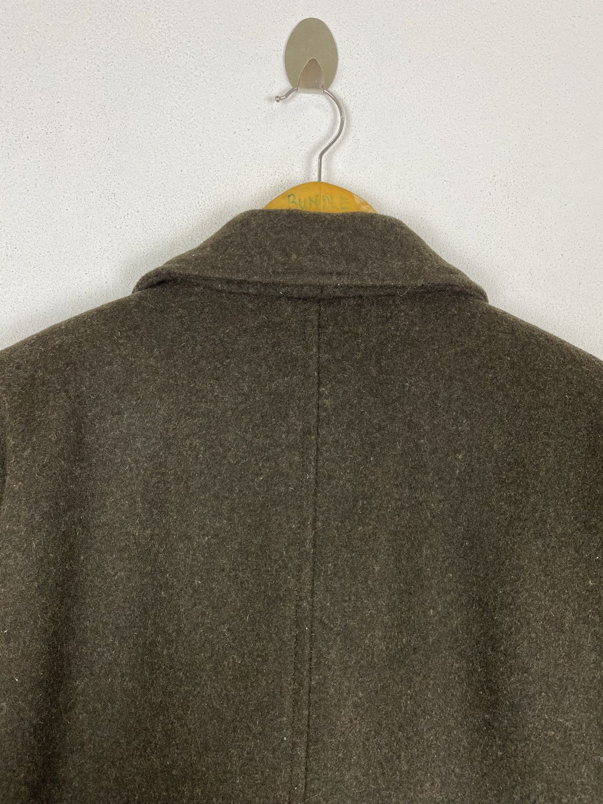 Ben Davis BEN DAVIS PEA COAT WOOL FABRIC Size US L / EU 52-54 / 3 - 6 Thumbnail