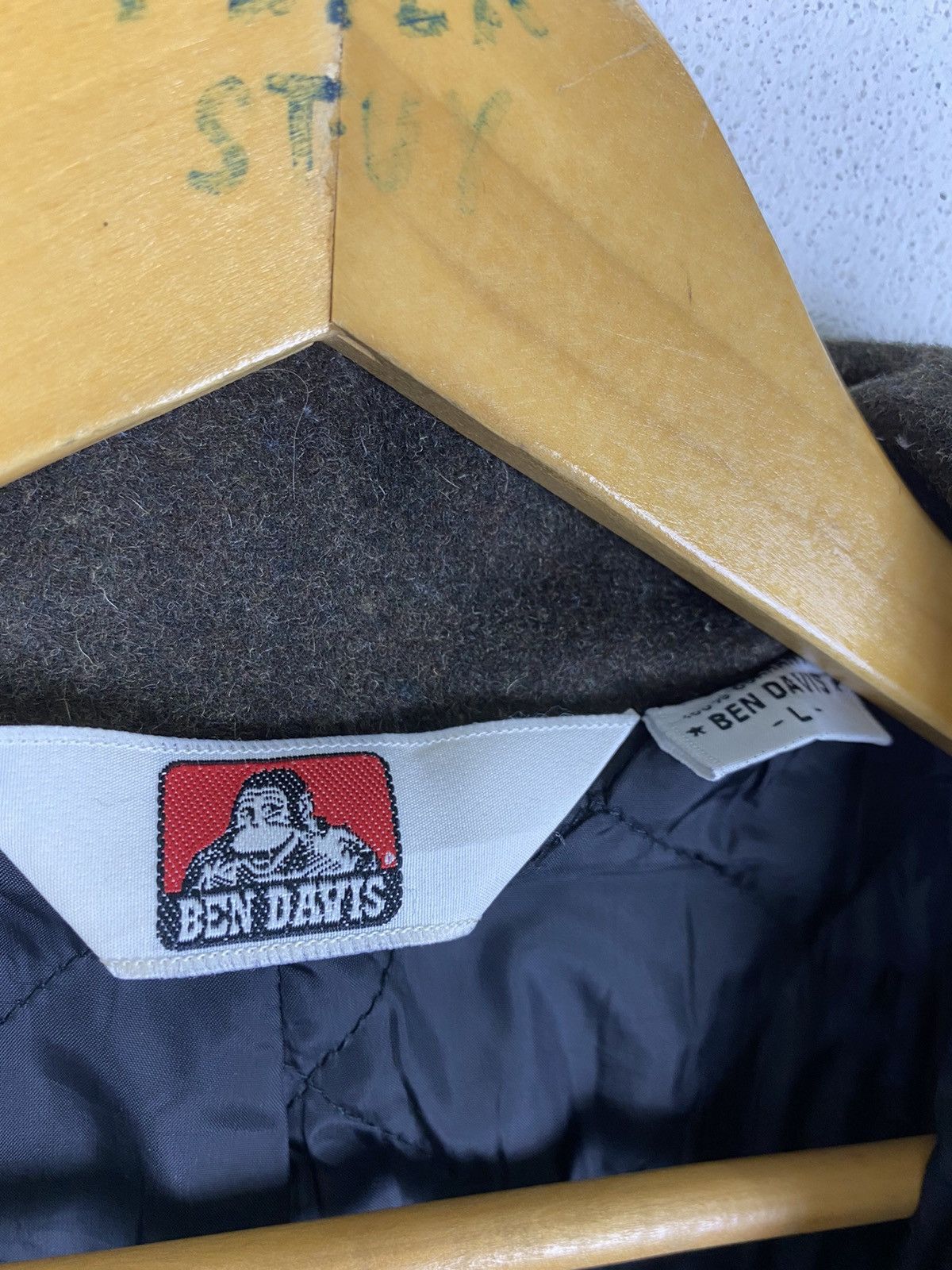Ben Davis BEN DAVIS PEA COAT WOOL FABRIC Size US L / EU 52-54 / 3 - 11 Thumbnail