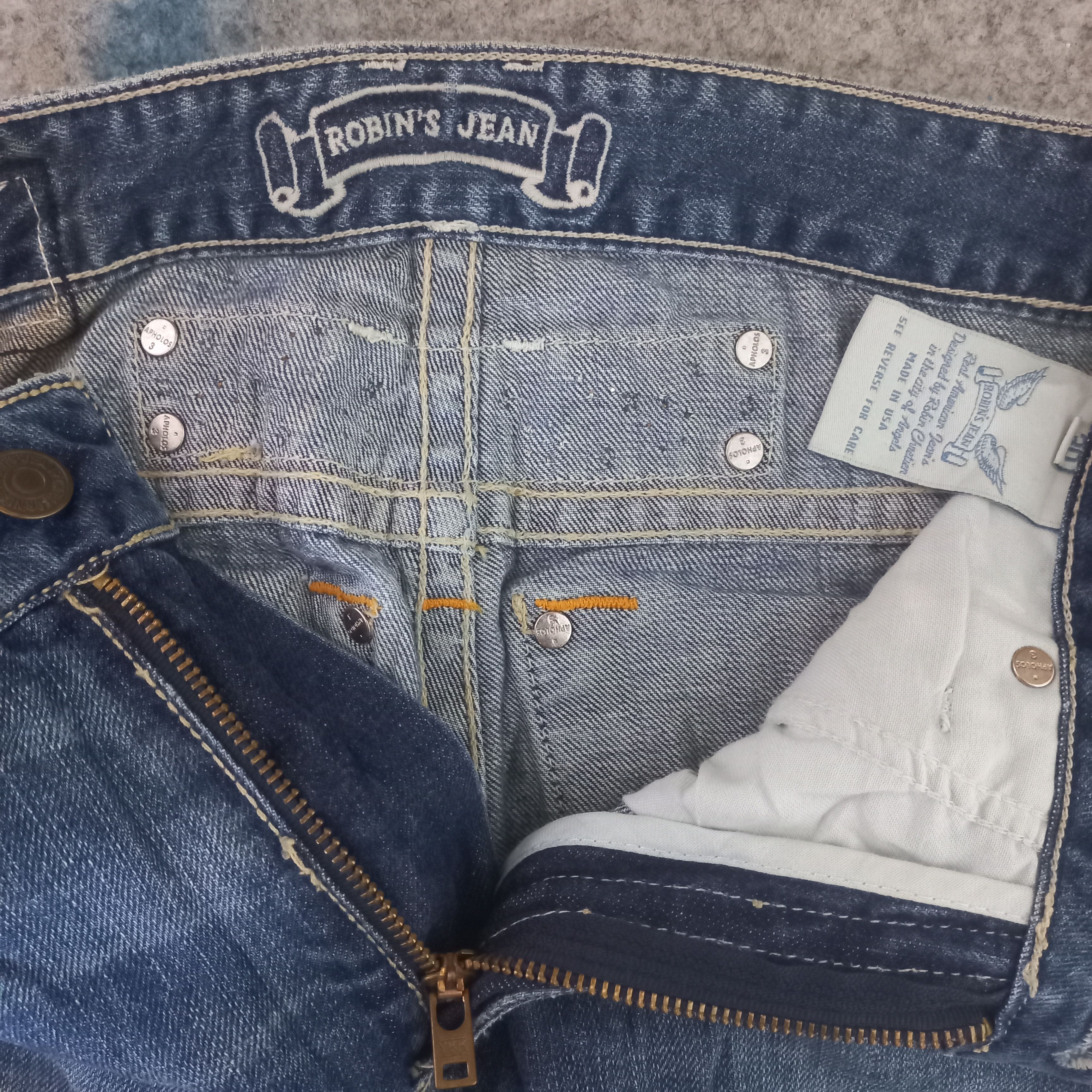 Robins Jeans Crazy vintage y2k robins jeans baggy navajo blue jeans Size US 31 - 4 Thumbnail