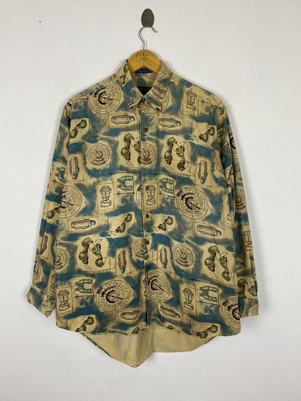 Alexander Julian × Vintage Vintage Colour By Alexander Julian Button Up Jacket Size US M / EU 48-50 / 2 - 2 Thumbnail