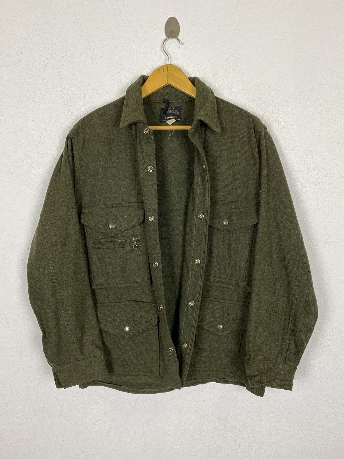 Other VINTAGE PIONEER SPORTWEAR MULTI-POCKET WOOL JACKET Size US L / EU 52-54 / 3 - 3 Thumbnail
