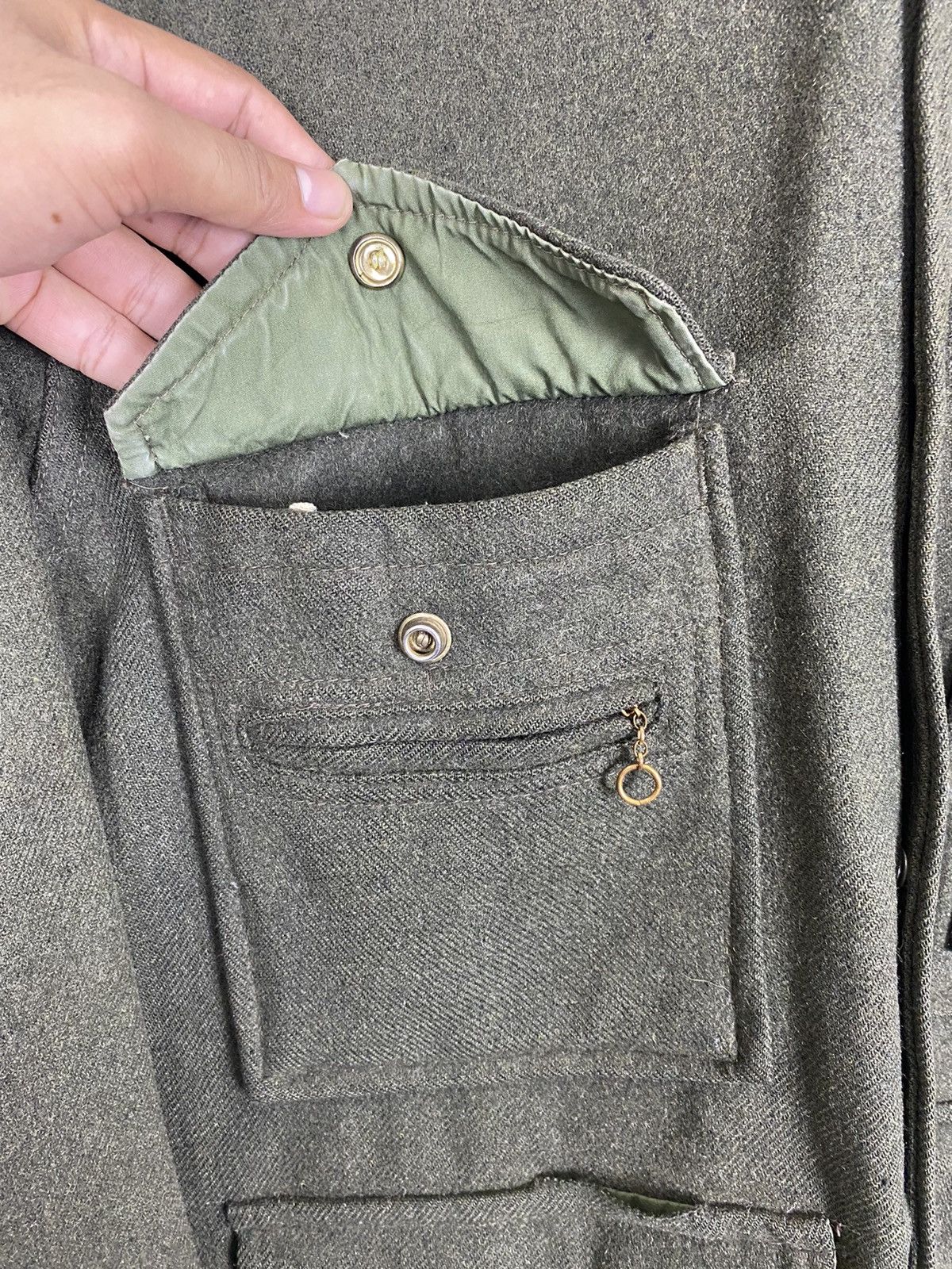 Other VINTAGE PIONEER SPORTWEAR MULTI-POCKET WOOL JACKET Size US L / EU 52-54 / 3 - 9 Thumbnail