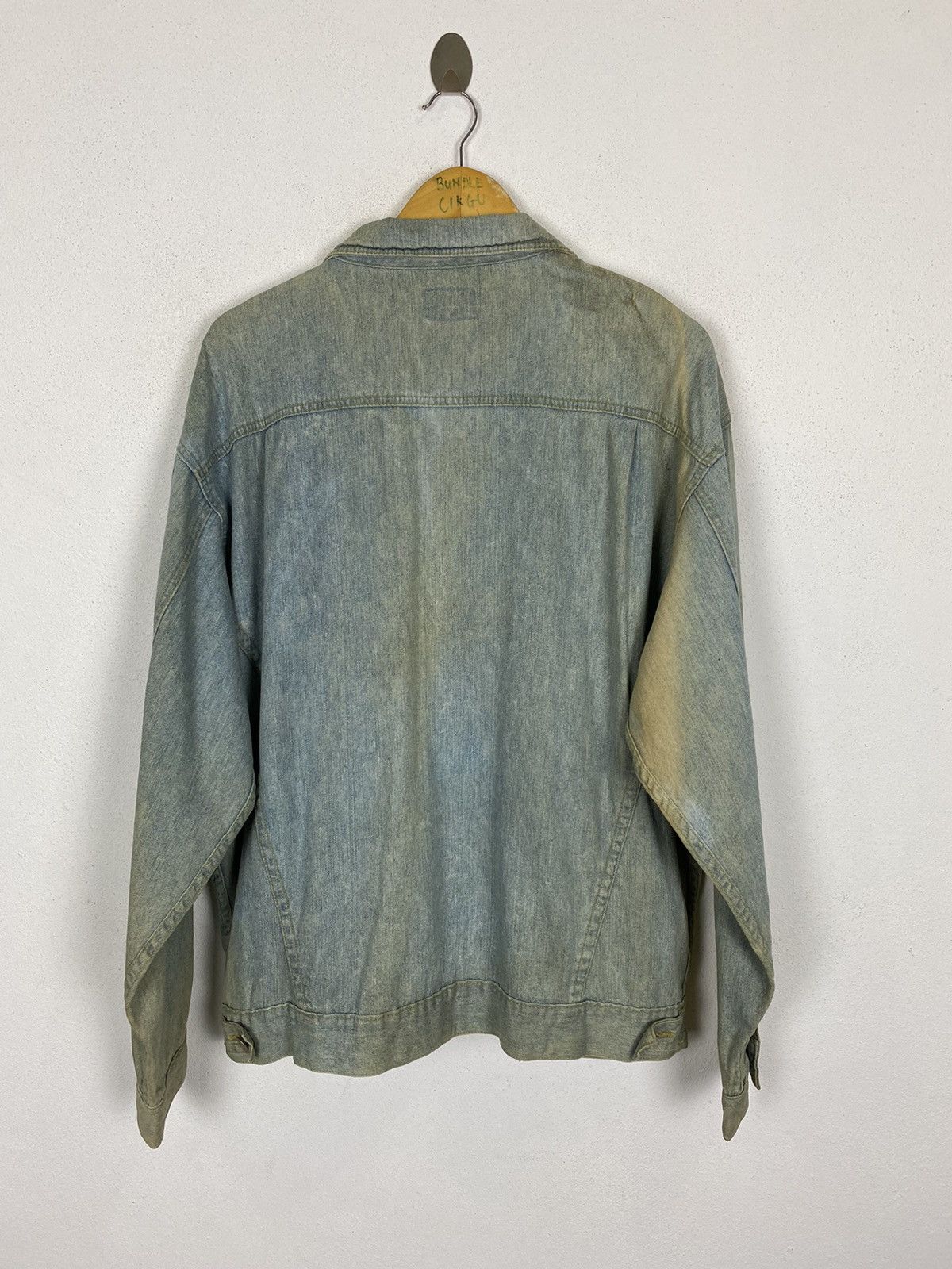 Vintage VINTAGE GA SIDE SPECIAL DENIM JACKET Size US L / EU 52-54 / 3 - 4 Thumbnail