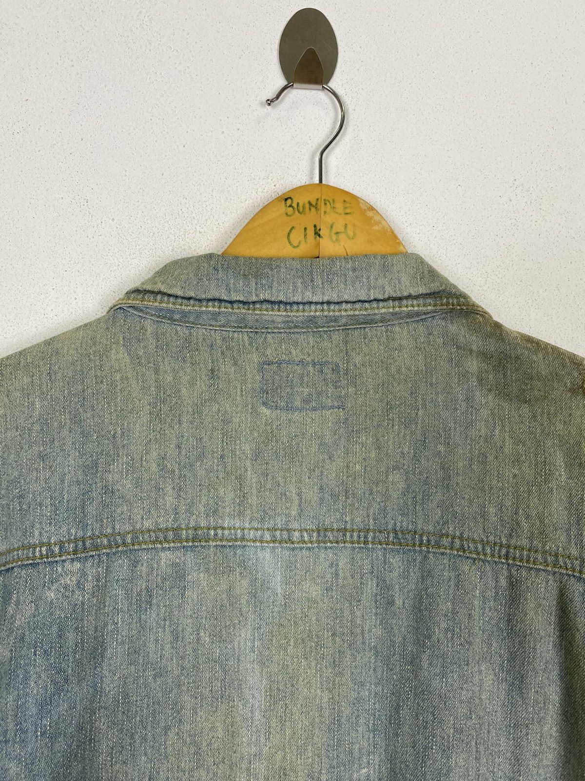 Vintage VINTAGE GA SIDE SPECIAL DENIM JACKET Size US L / EU 52-54 / 3 - 5 Thumbnail