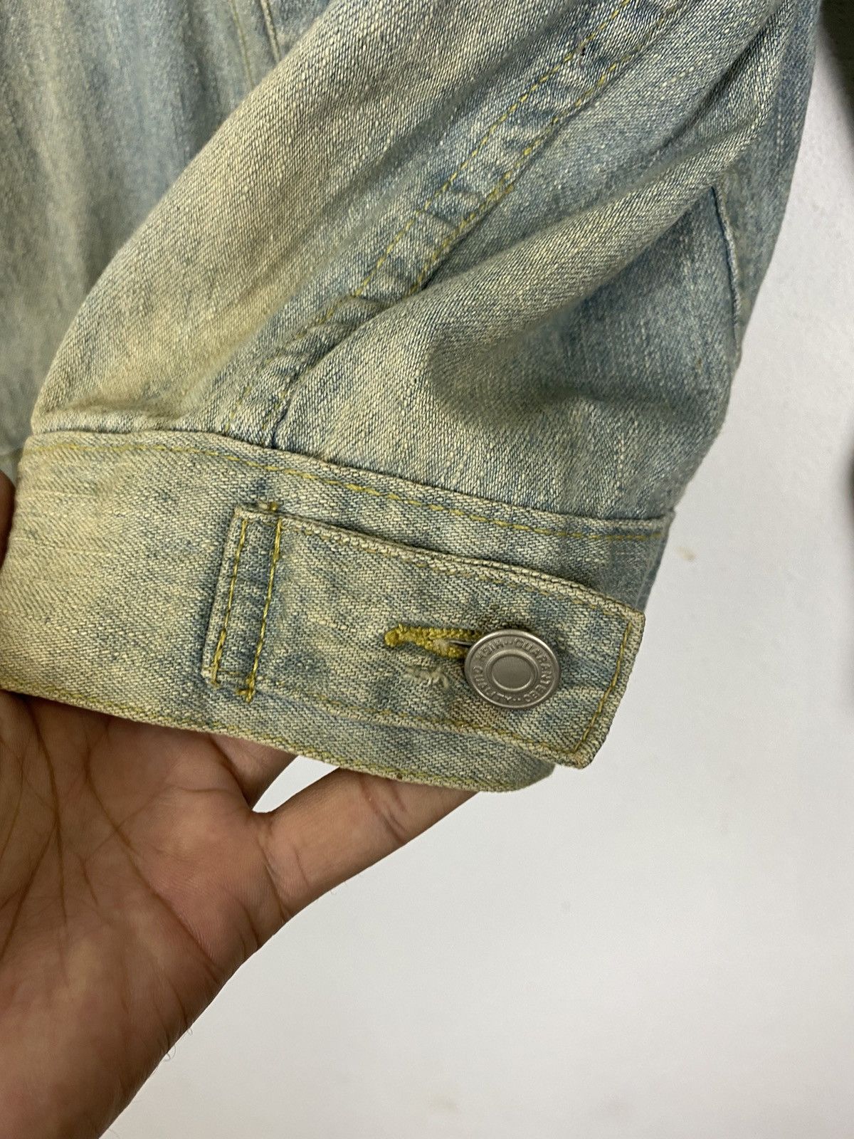 Vintage VINTAGE GA SIDE SPECIAL DENIM JACKET Size US L / EU 52-54 / 3 - 6 Thumbnail