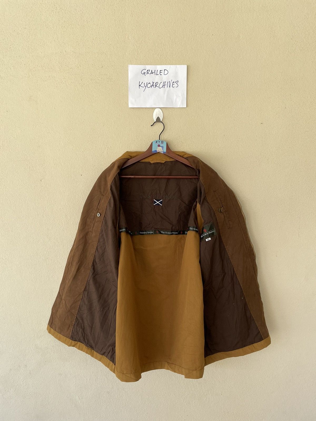 Vintage THE SCOTCH HOUSE CHORE JACKET Size US L / EU 52-54 / 3 - 8 Thumbnail