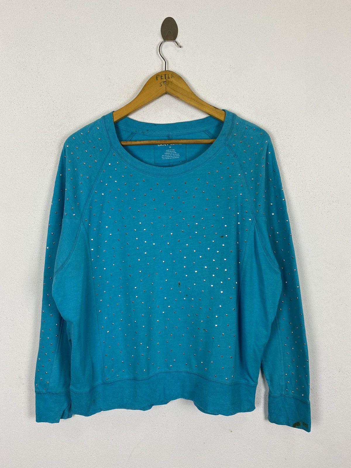 DKNY DKNY JEANS SWEATER NICE DESIGN Size US M / EU 48-50 / 2 - 2 Thumbnail