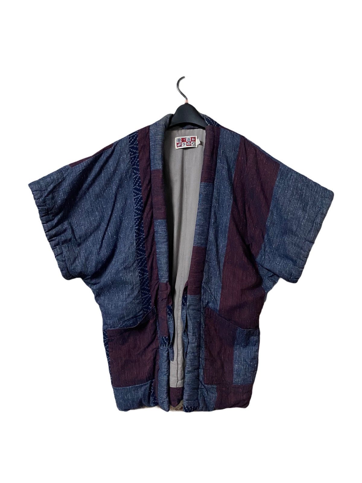 Japanese Brand × Vintage VINTAGE JAPANESSE FASHION SHORT SLEEVE KIMONO Size US L / EU 52-54 / 3 - 1 Thumbnail