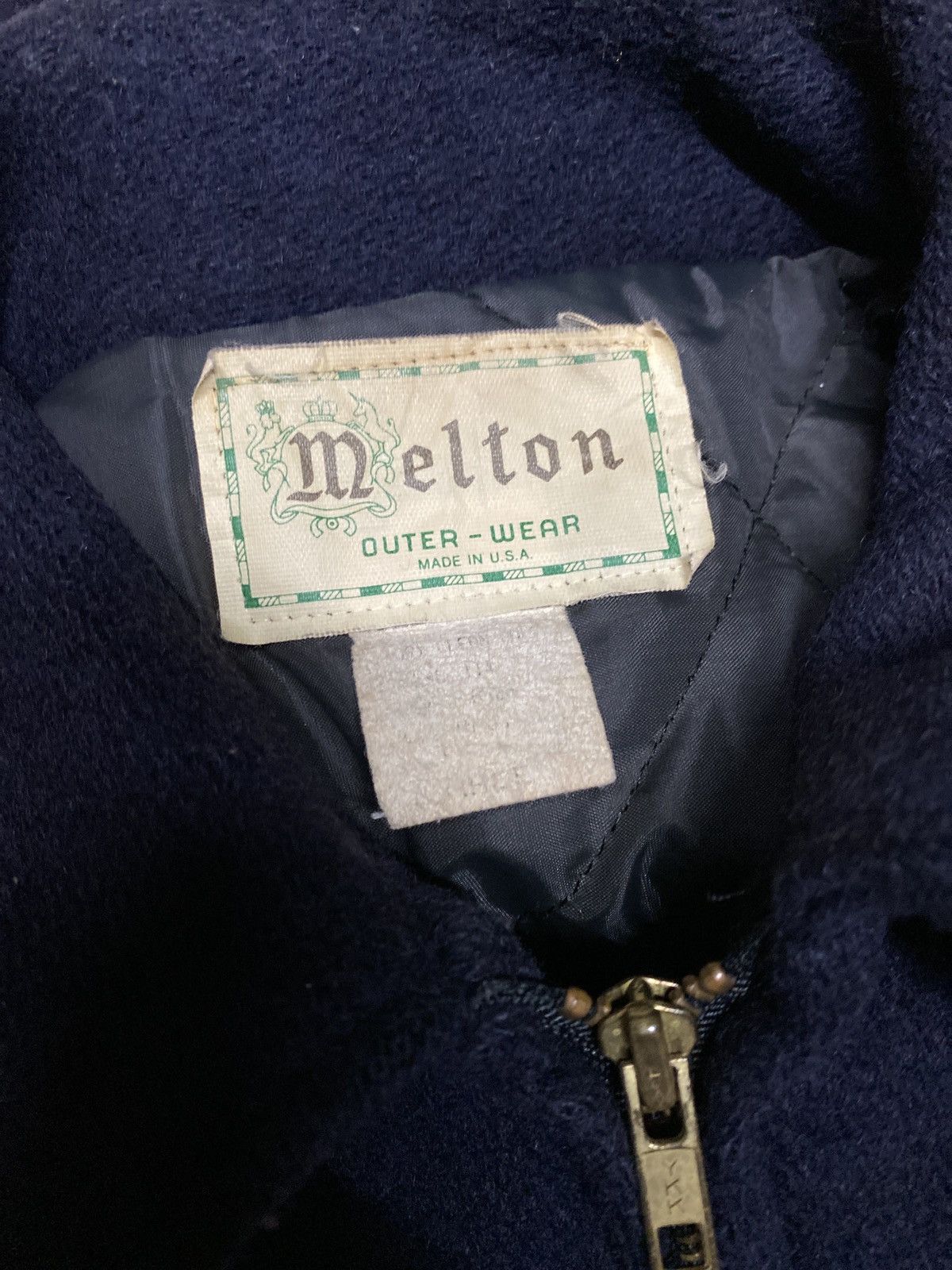 Vintage VINTAGE MELTON MADE USA OUTERWEAR JACKET Size US L / EU 52-54 / 3 - 7 Thumbnail