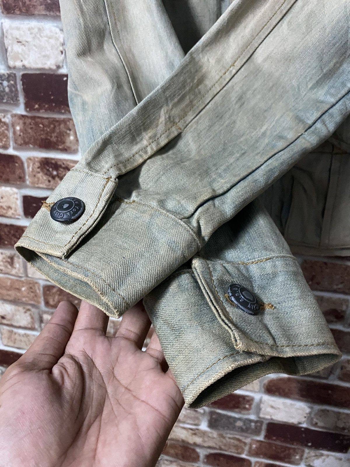 Other GK149 Blue Line Denim Jacket Size US L / EU 52-54 / 3 - 9 Thumbnail
