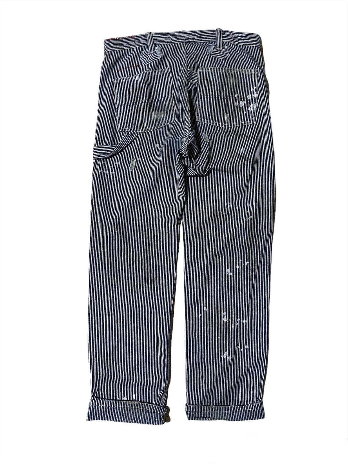Japanese Brand 🔥Japanese Brand Mangrove Blue Union Made Painted Pant Size US 34 / EU 50 - 7 Thumbnail