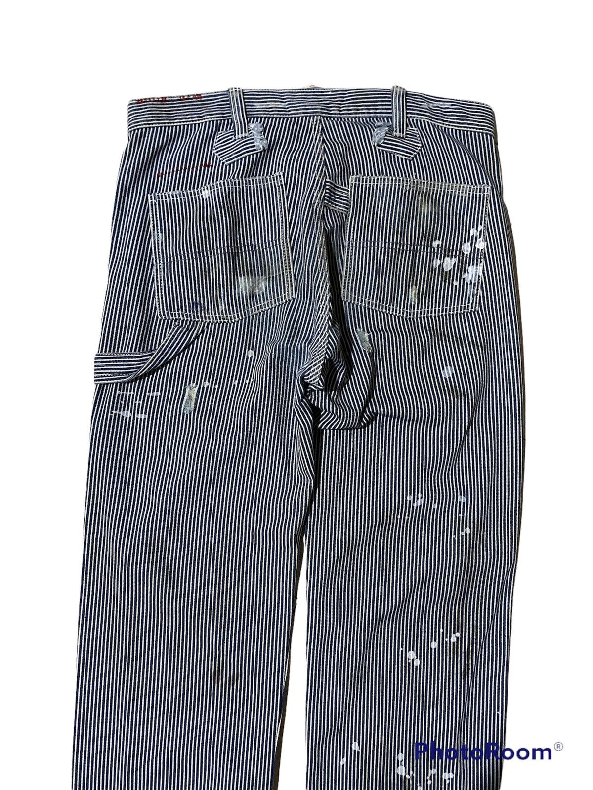 Japanese Brand 🔥Japanese Brand Mangrove Blue Union Made Painted Pant Size US 34 / EU 50 - 9 Thumbnail