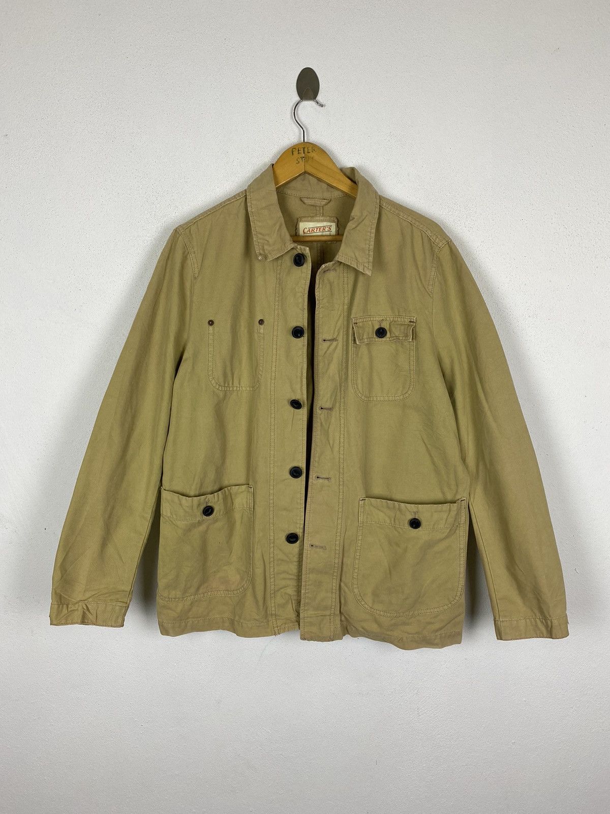 Other CARTER’S KHAKI MEN’S JACKET Size US L / EU 52-54 / 3 - 3 Thumbnail