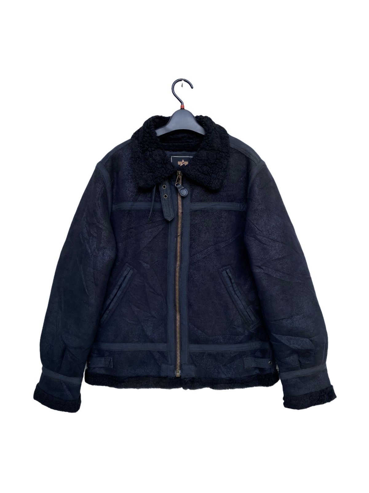 Alpha Industries VINTAGE ALPHA INDUSTRIES PILE LINED JACKET Size US L / EU 52-54 / 3 - 1 Thumbnail
