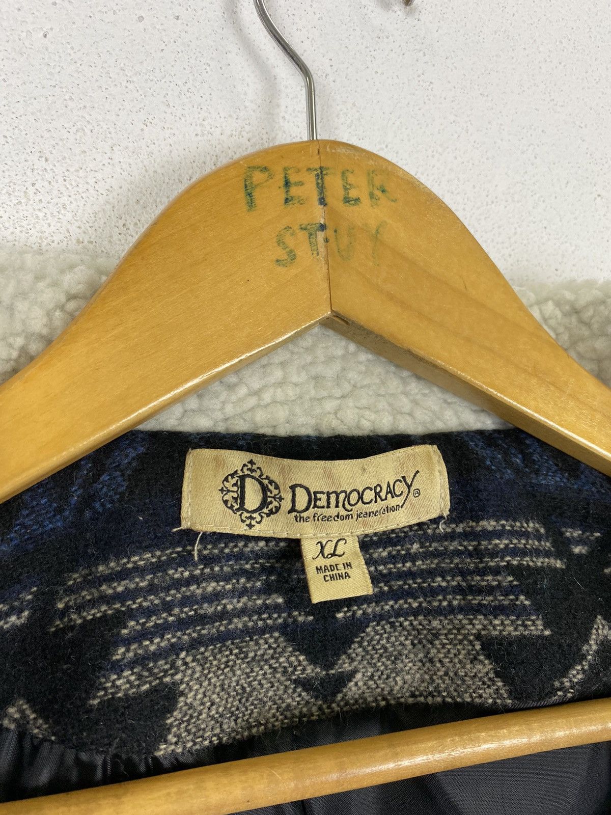 Japanese Brand DEMOCRACY NAVAJO JACKET Size US L / EU 52-54 / 3 - 9 Thumbnail