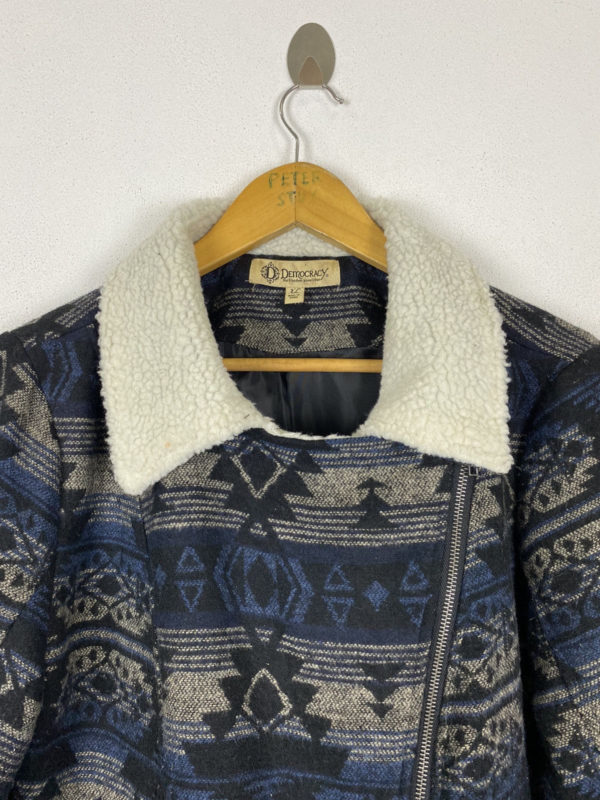Japanese Brand DEMOCRACY NAVAJO JACKET Size US L / EU 52-54 / 3 - 4 Thumbnail