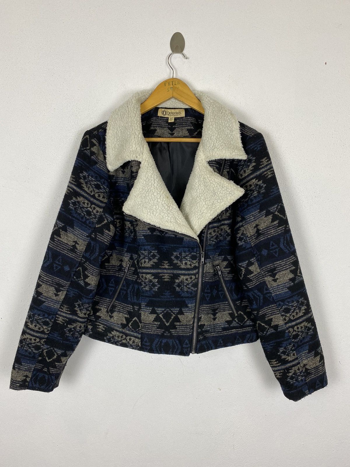 Japanese Brand DEMOCRACY NAVAJO JACKET Size US L / EU 52-54 / 3 - 2 Thumbnail