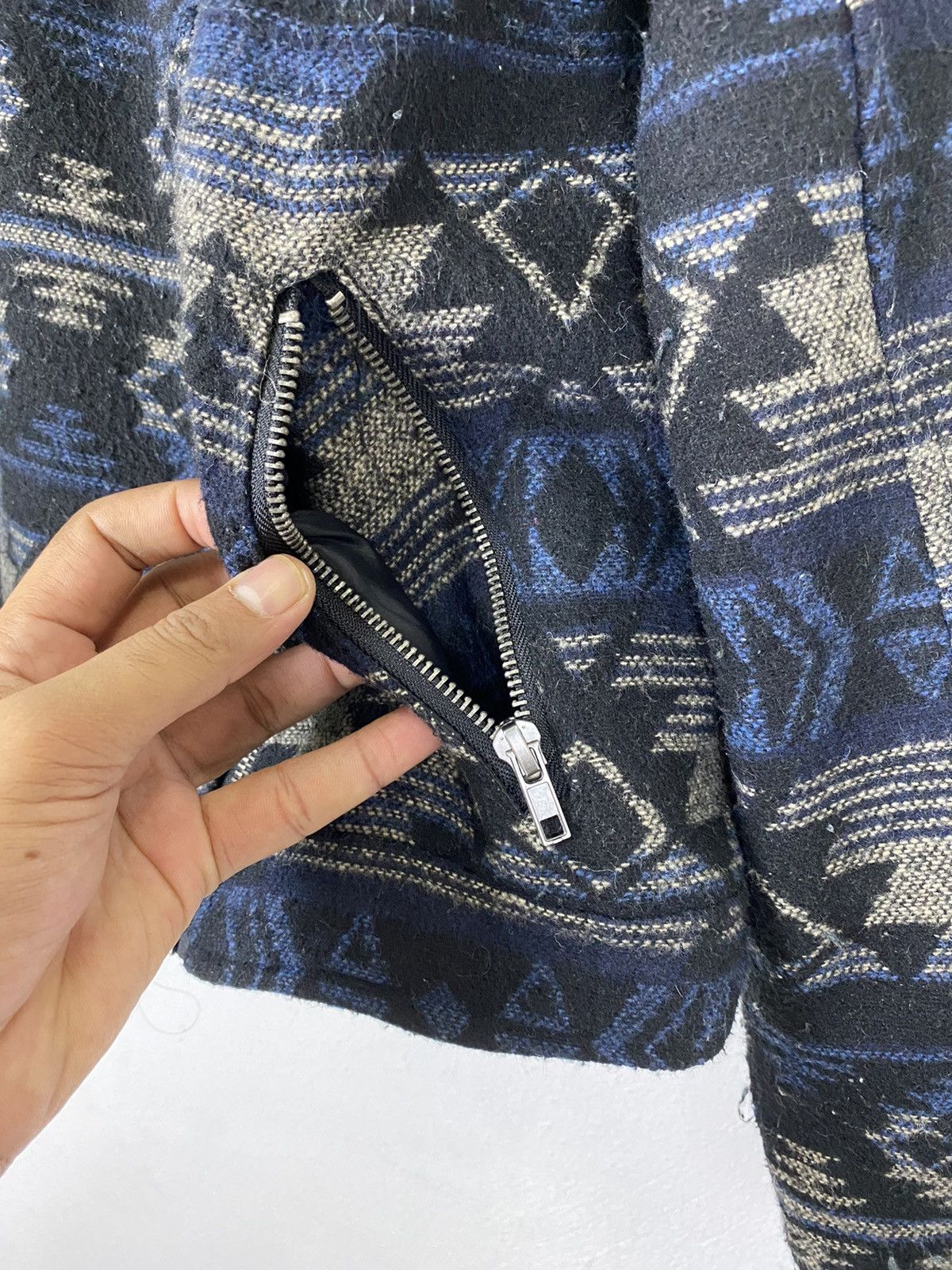 Japanese Brand DEMOCRACY NAVAJO JACKET Size US L / EU 52-54 / 3 - 7 Thumbnail