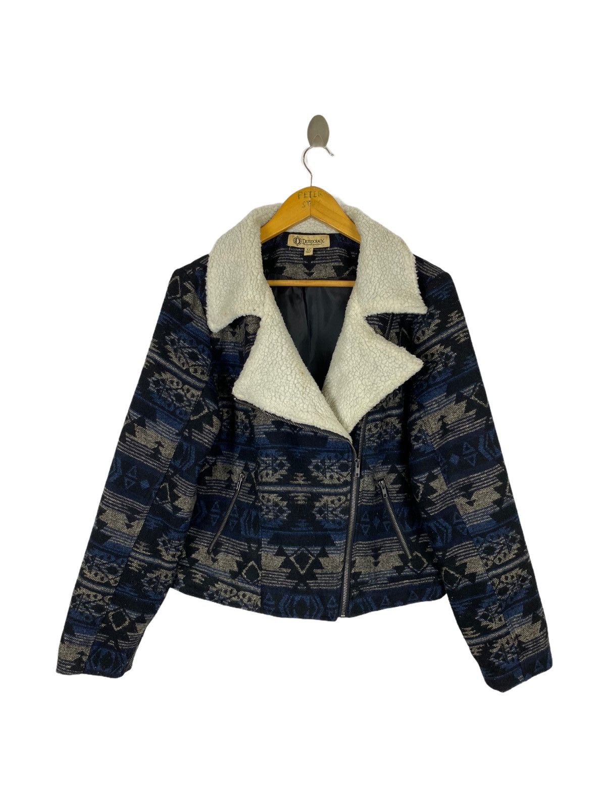 Japanese Brand DEMOCRACY NAVAJO JACKET Size US L / EU 52-54 / 3 - 1 Thumbnail