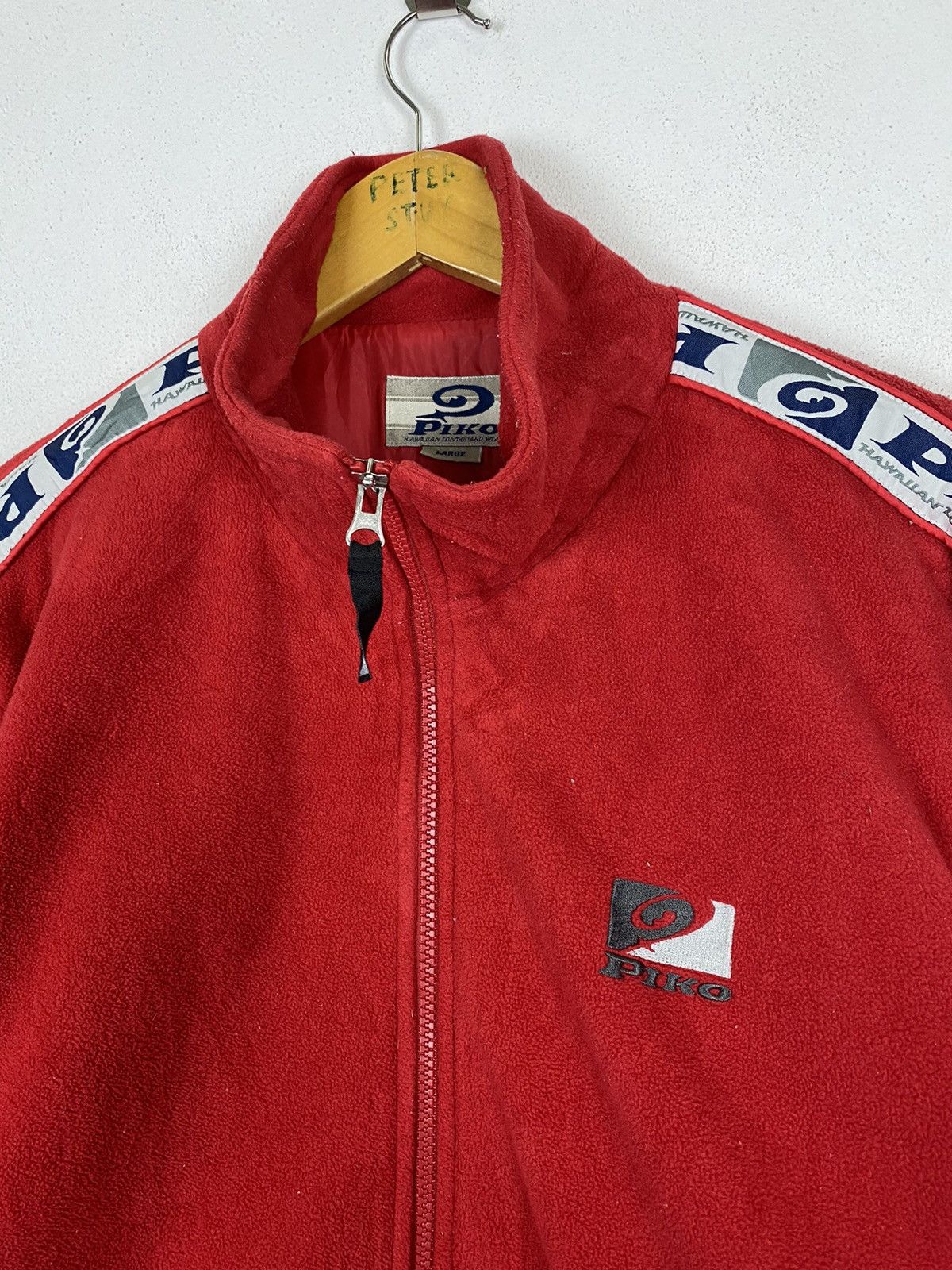 Vintage PIKO HAWAIIAN LONGBOARD WEAR NICE DESIGN Size US L / EU 52-54 / 3 - 7 Thumbnail