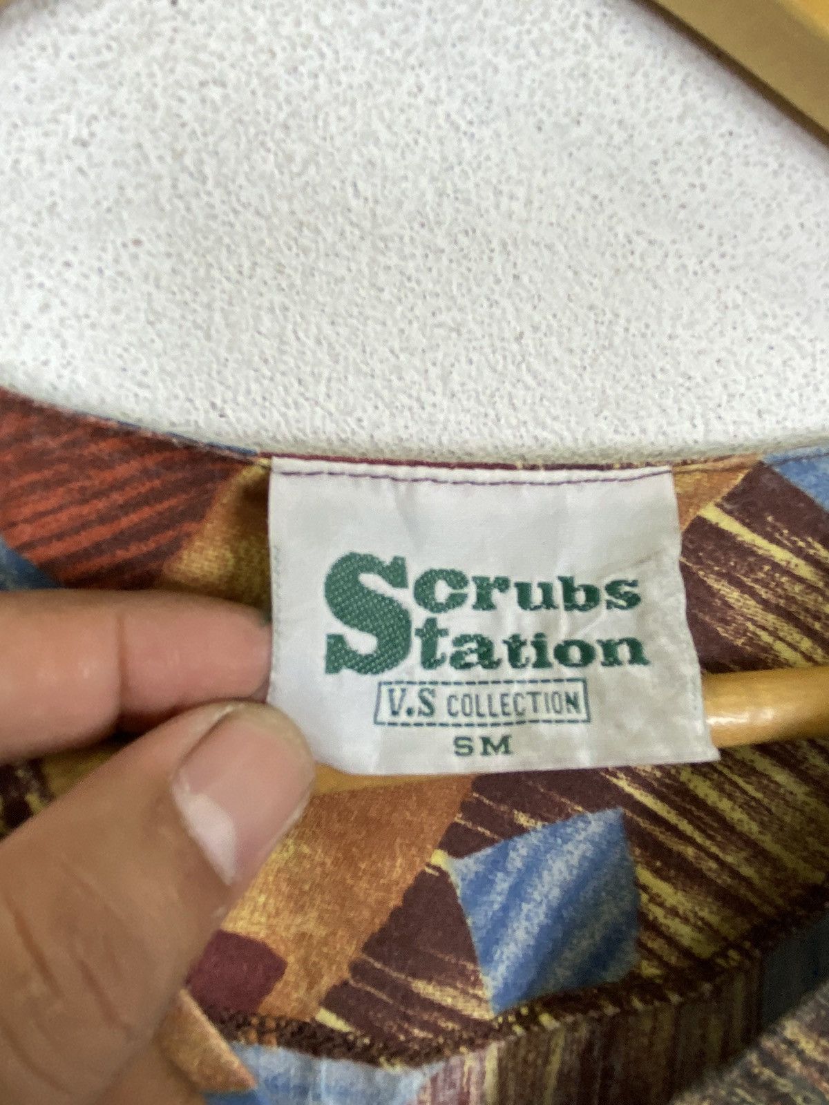 Vintage VINTAGE SCRUBS STATION WORKER COTTON SHIRT Size US M / EU 48-50 / 2 - 6 Thumbnail