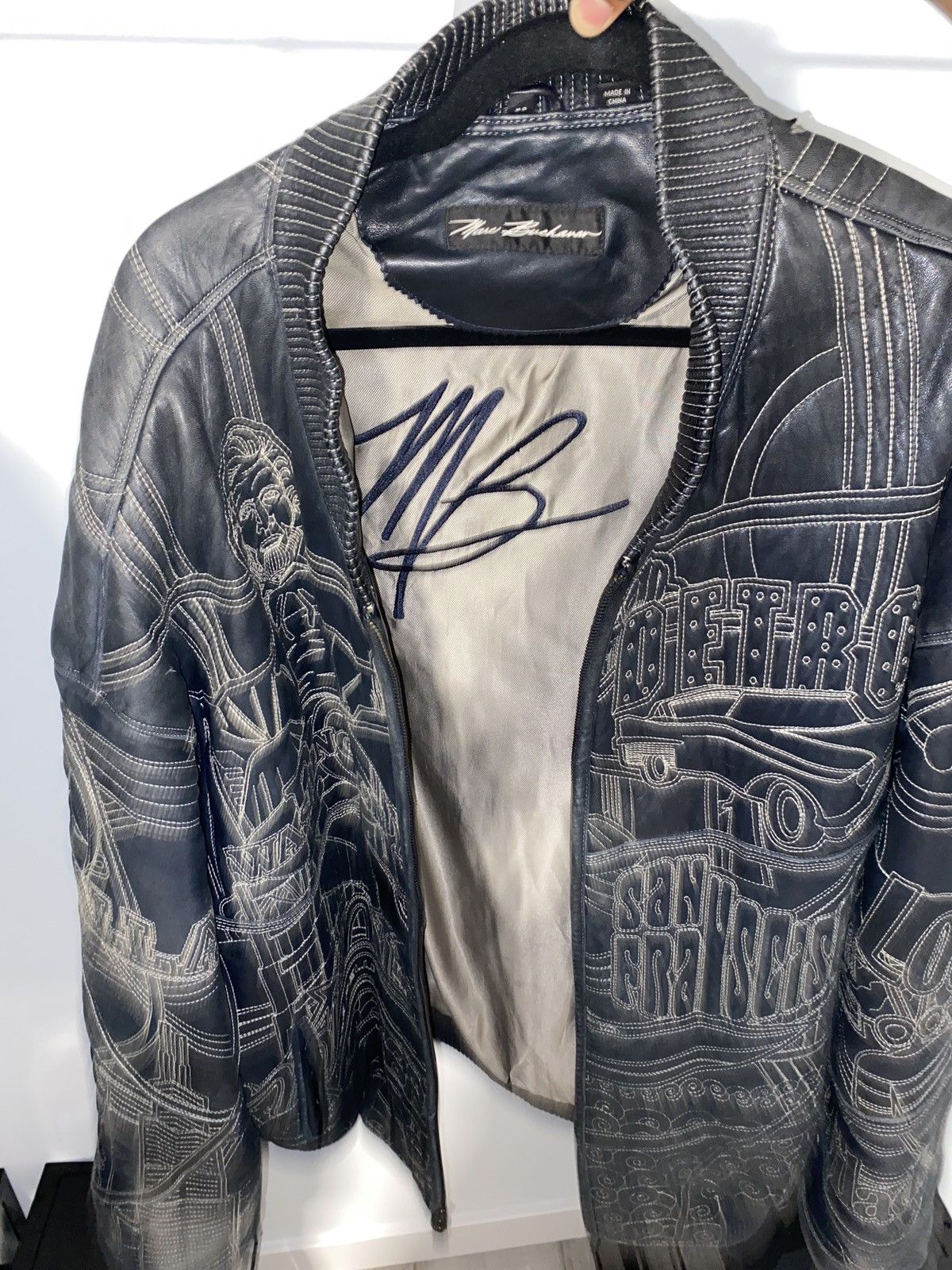 Marc Buchanan Vintage Pelle Pelle Marc Buchanan Leather Jacket Size US L / EU 52-54 / 3 - 4 Thumbnail