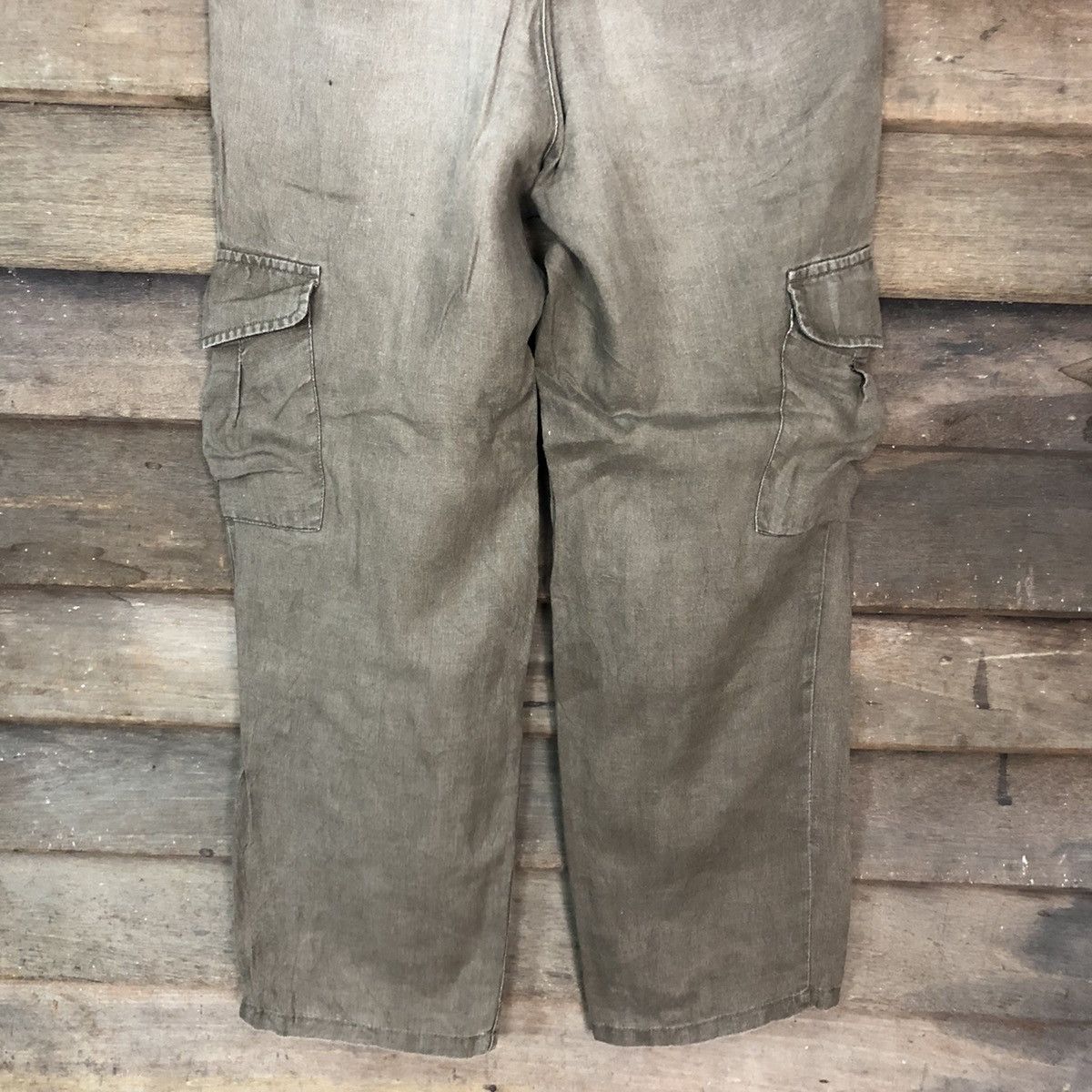 Faded Glory × Japanese Brand Japan faded Brown Multipocket Tactical Cargo Pants #c993 Size US 27 - 10 Thumbnail