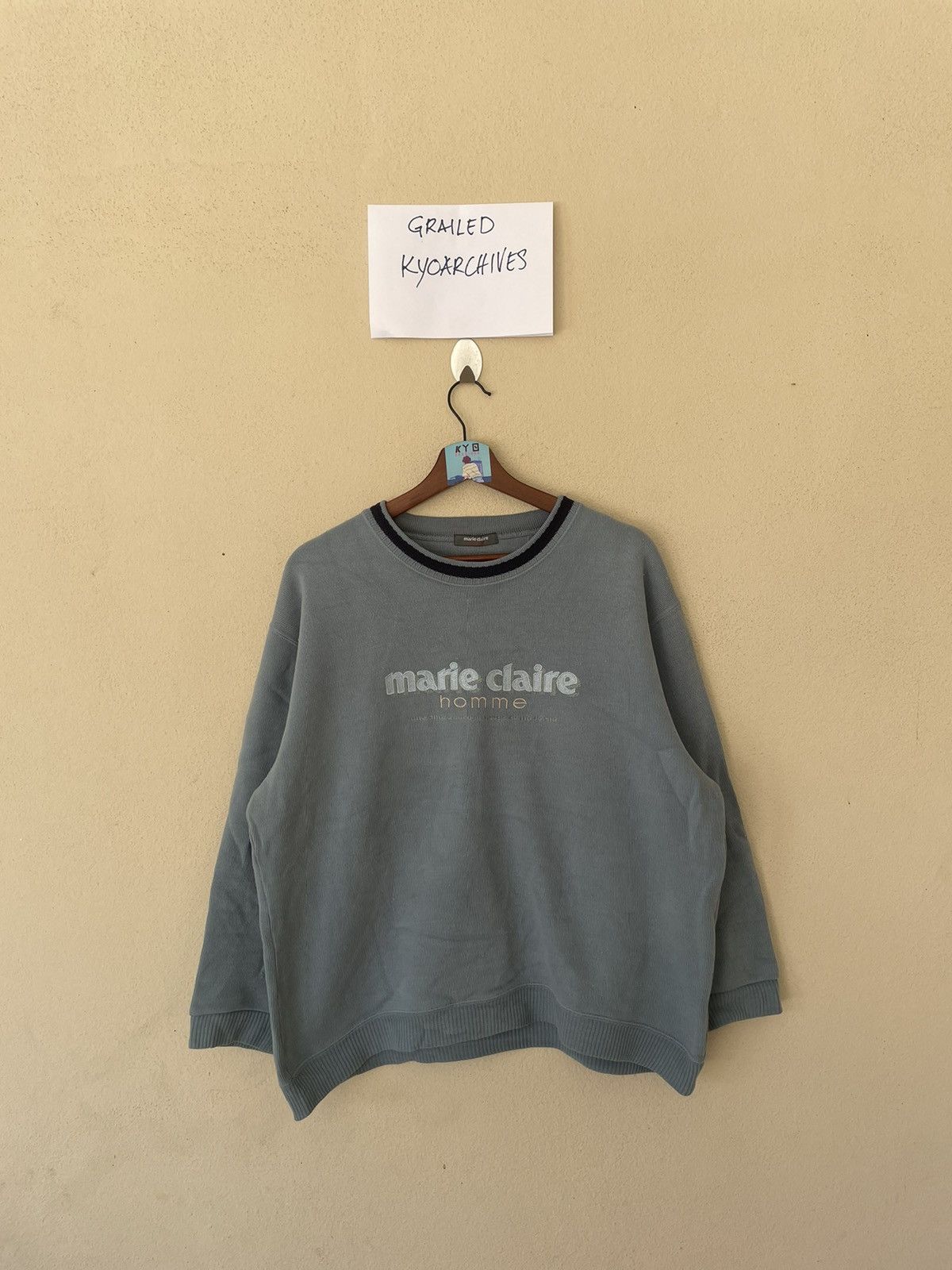 VINTAGE MARIE CLAIRE EMBROIDERED SWEATSHIRT