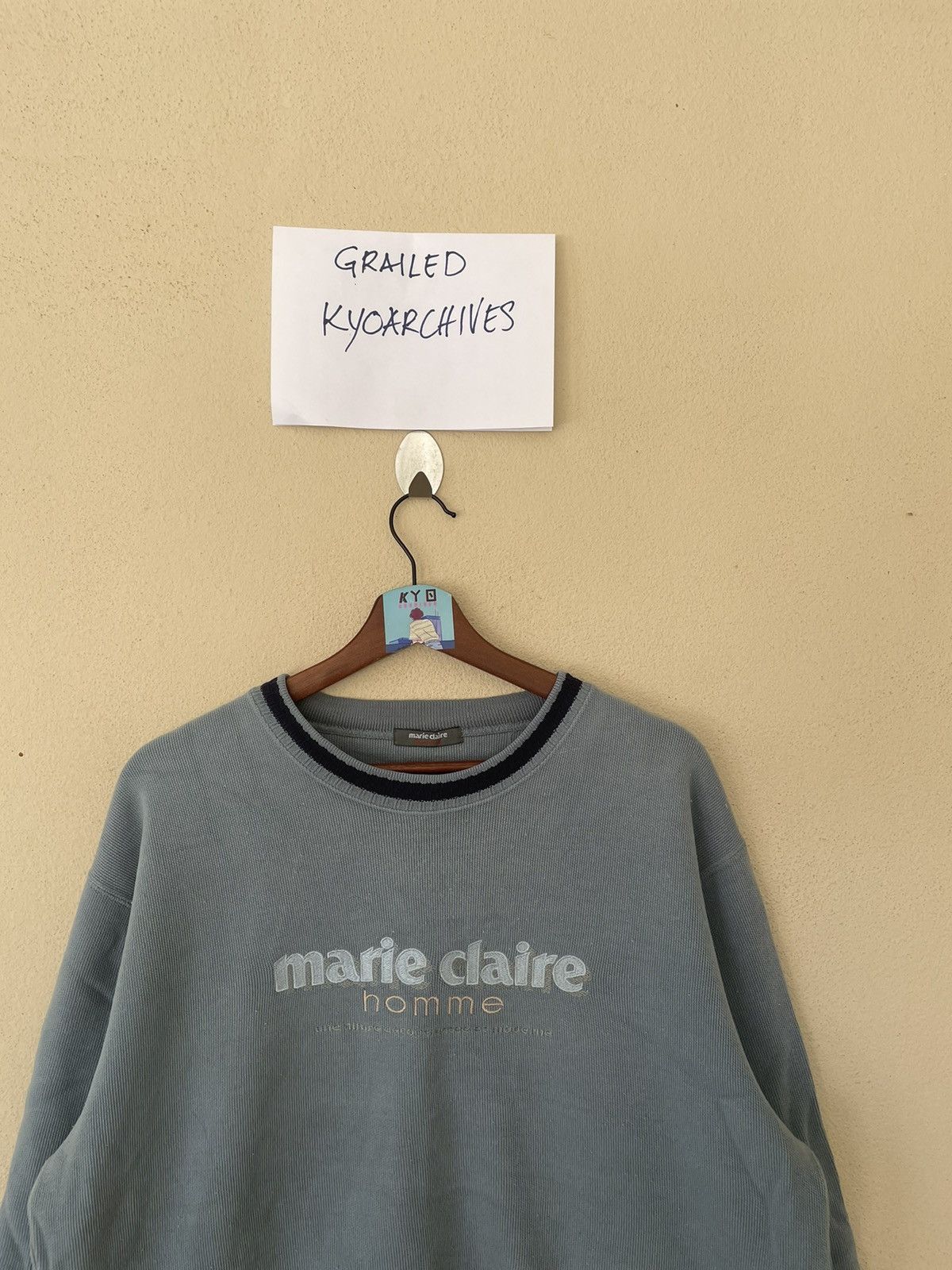 Japanese Brand × Vintage VINTAGE MARIE CLAIRE EMBROIDERED SWEATSHIRT Size US L / EU 52-54 / 3 - 3 Thumbnail