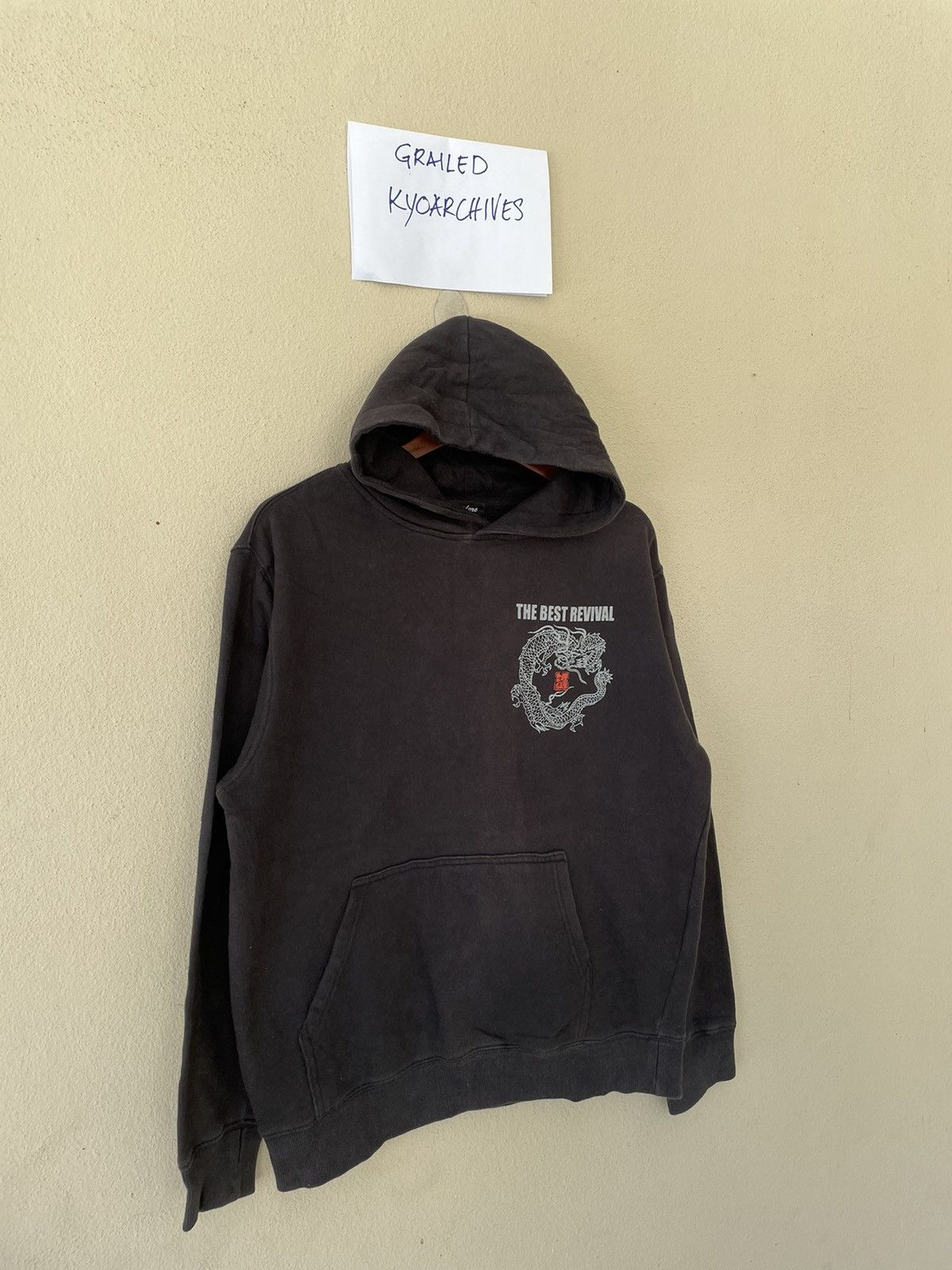 Japanese Brand × Vintage VINTAGE THE BEST REVIVAL DRAGON HOODIE Size US L / EU 52-54 / 3 - 4 Thumbnail