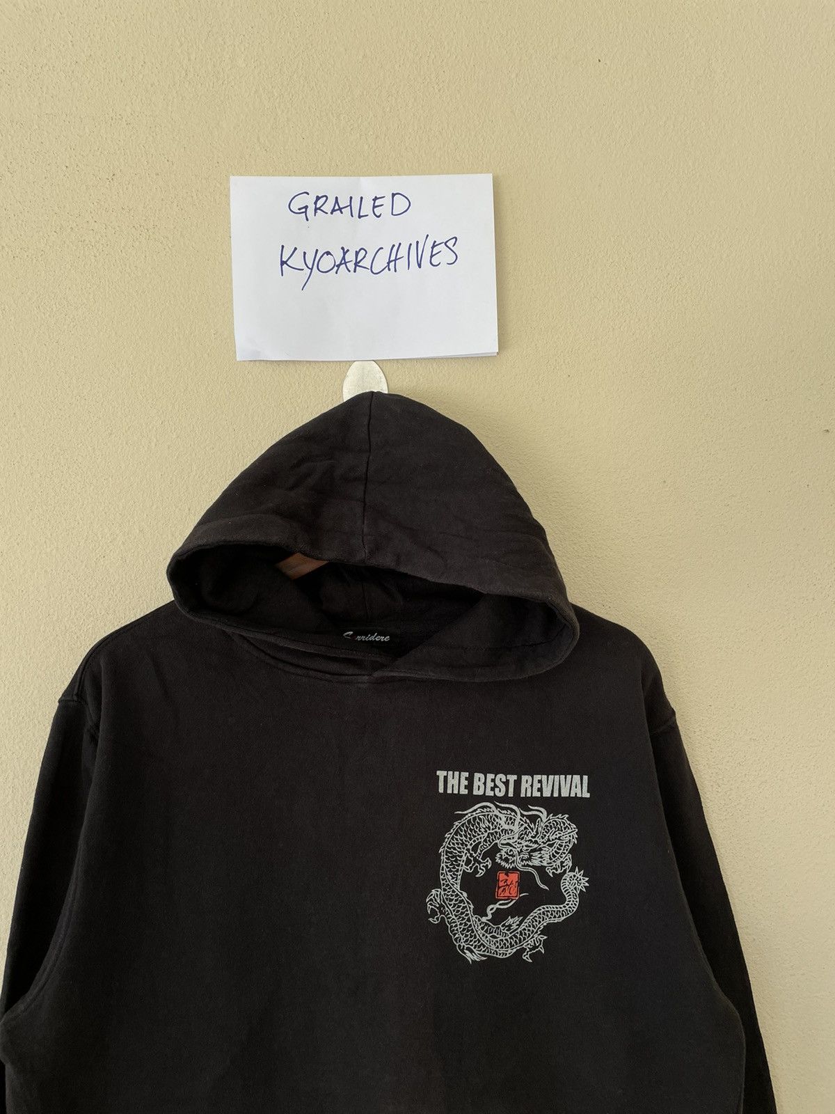 Japanese Brand × Vintage VINTAGE THE BEST REVIVAL DRAGON HOODIE Size US L / EU 52-54 / 3 - 5 Thumbnail