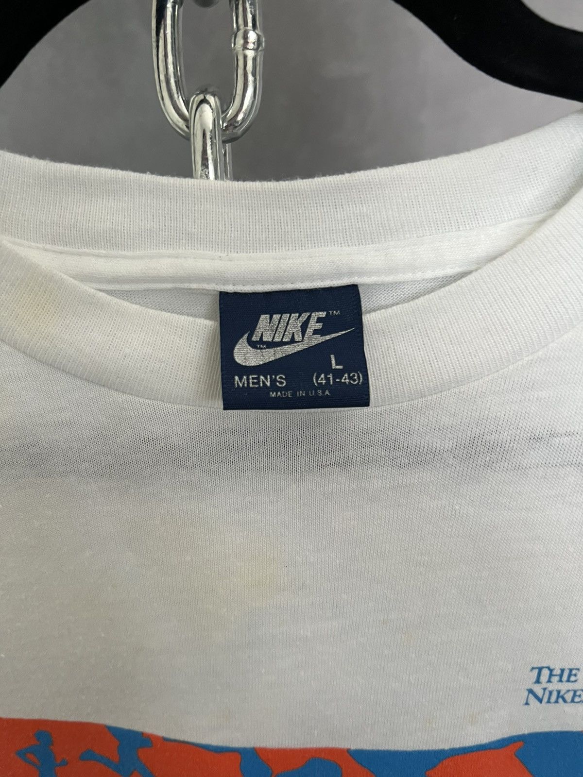 Nike 80s Nike dolphin to runner MC Escher rare marathon shirt L Size US L / EU 52-54 / 3 - 5 Thumbnail