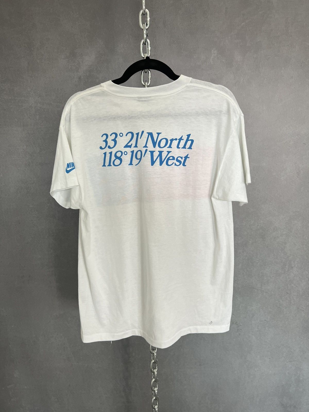 Nike 80s Nike dolphin to runner MC Escher rare marathon shirt L Size US L / EU 52-54 / 3 - 2 Thumbnail