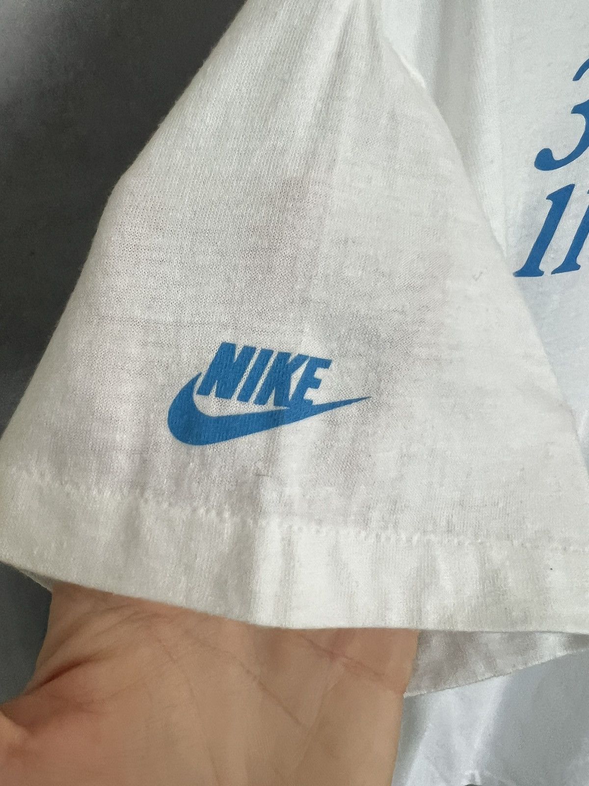 Nike 80s Nike dolphin to runner MC Escher rare marathon shirt L Size US L / EU 52-54 / 3 - 6 Thumbnail
