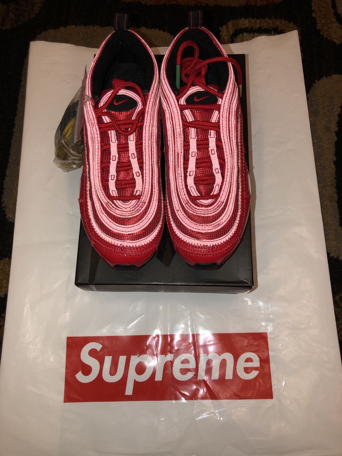 Nike Cristiano Ronaldo CR7 x Nike Air Max 97 Portugal Patchwork Size US 5 / EU 37 - 3 Thumbnail