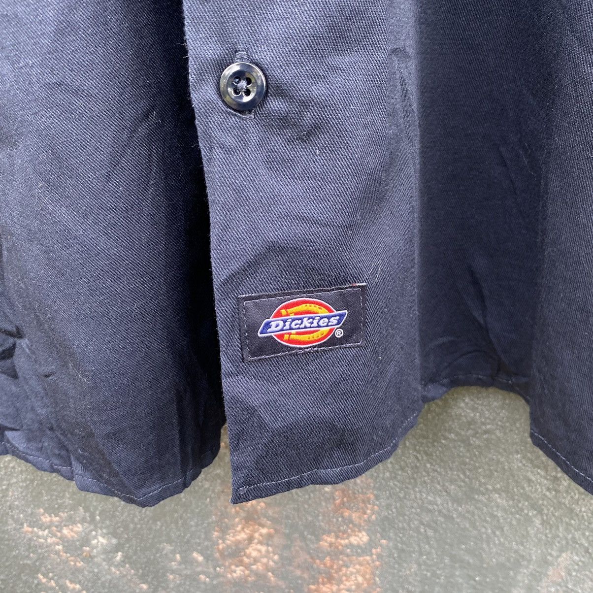 Dickies Vintage Dickies Workers Button Up ERD GRUNGE SHIRT Size US XL / EU 56 / 4 - 4 Thumbnail