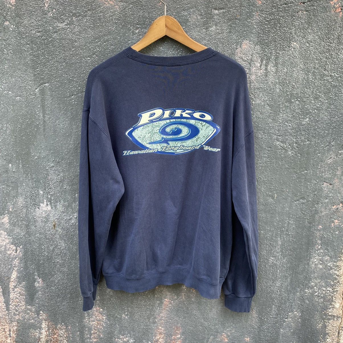 Vintage Thrashed Faded Vintage Piko Hawaiian Longboard ERD GRUNGE Size US L / EU 52-54 / 3 - 1 Thumbnail